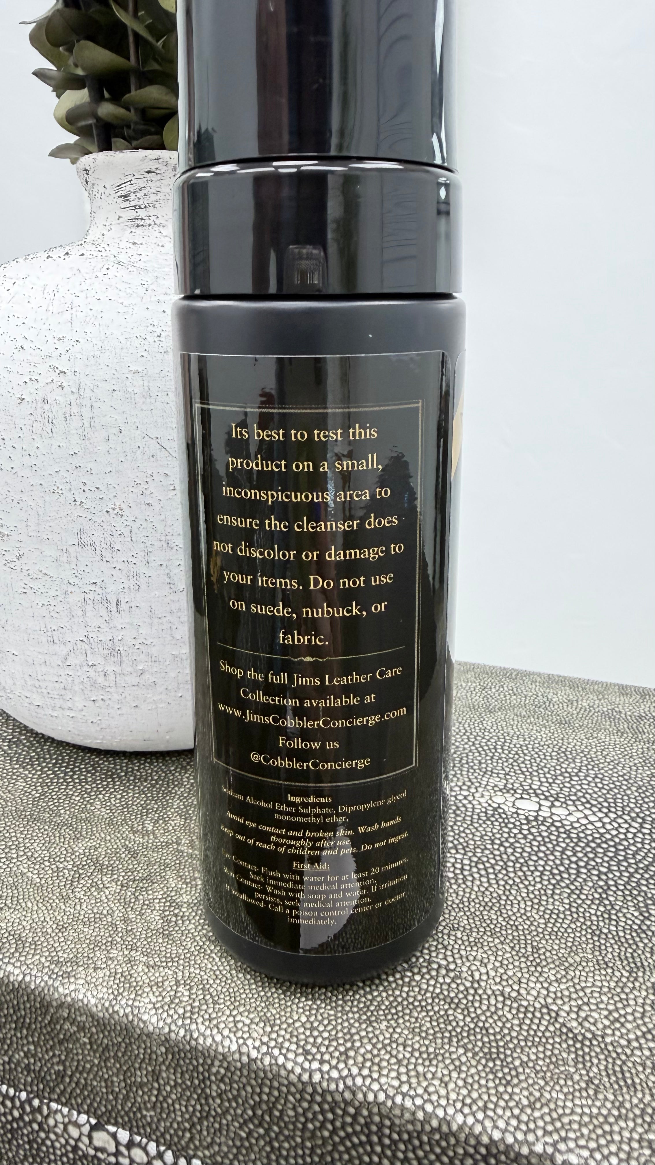 002 Cobbler Concierge x Jim’s Foaming Leather Cleanser