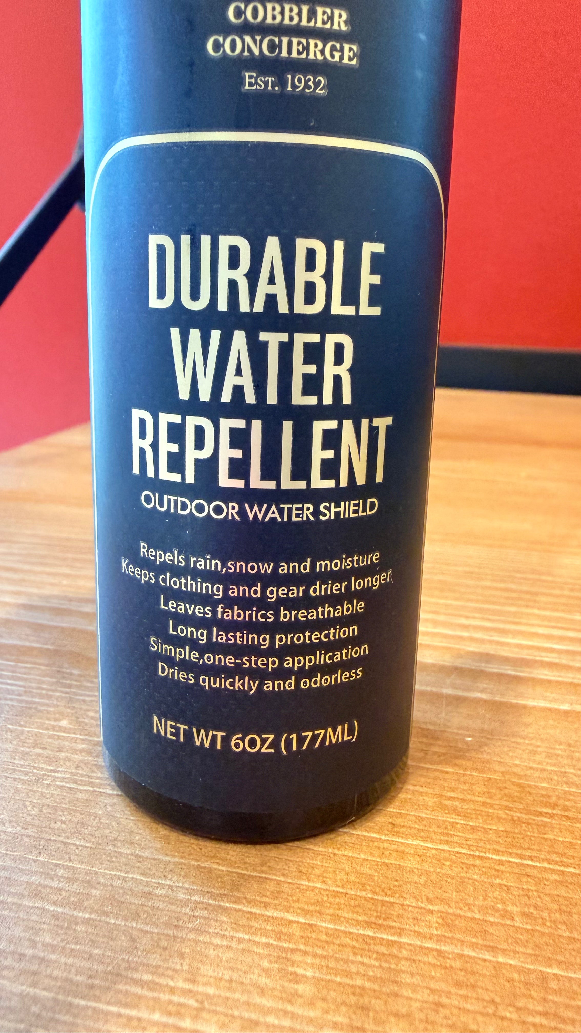 Cobbler Concierge x Jim’s Shield Water Repellent