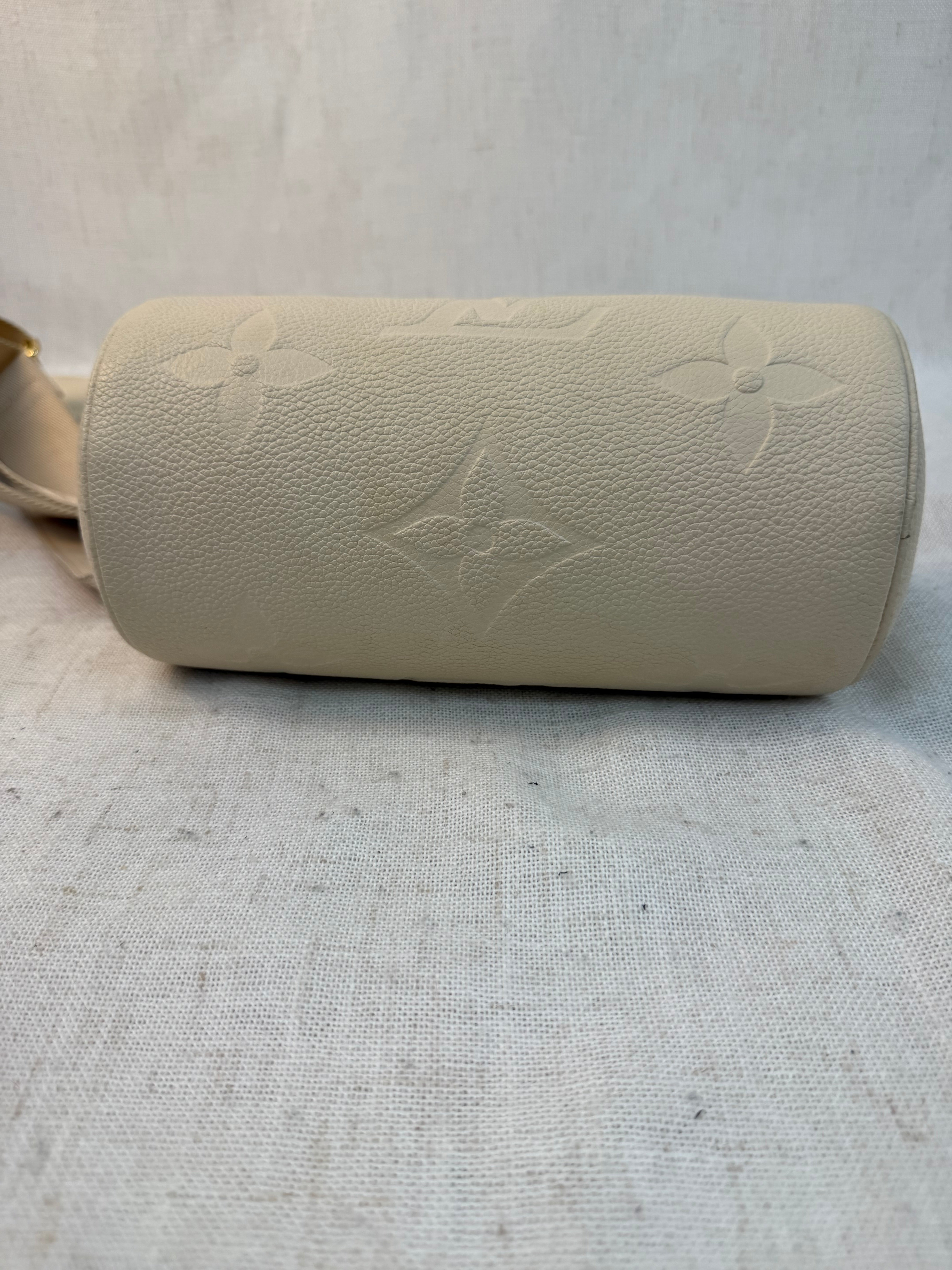 Louis Vuitton Empreinte Cream Papillon BB