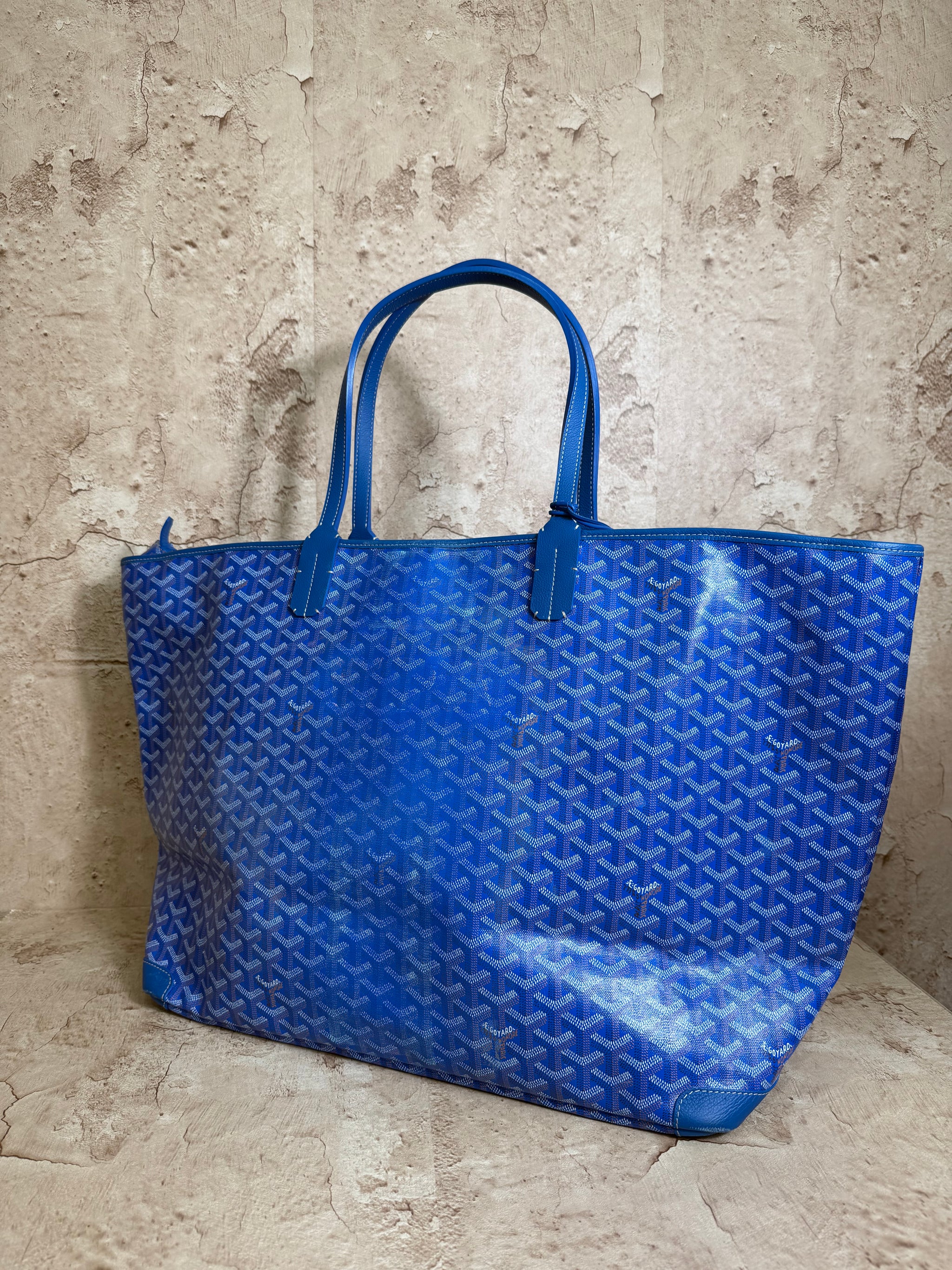 Goyard Blue Artois GM Tote Bag