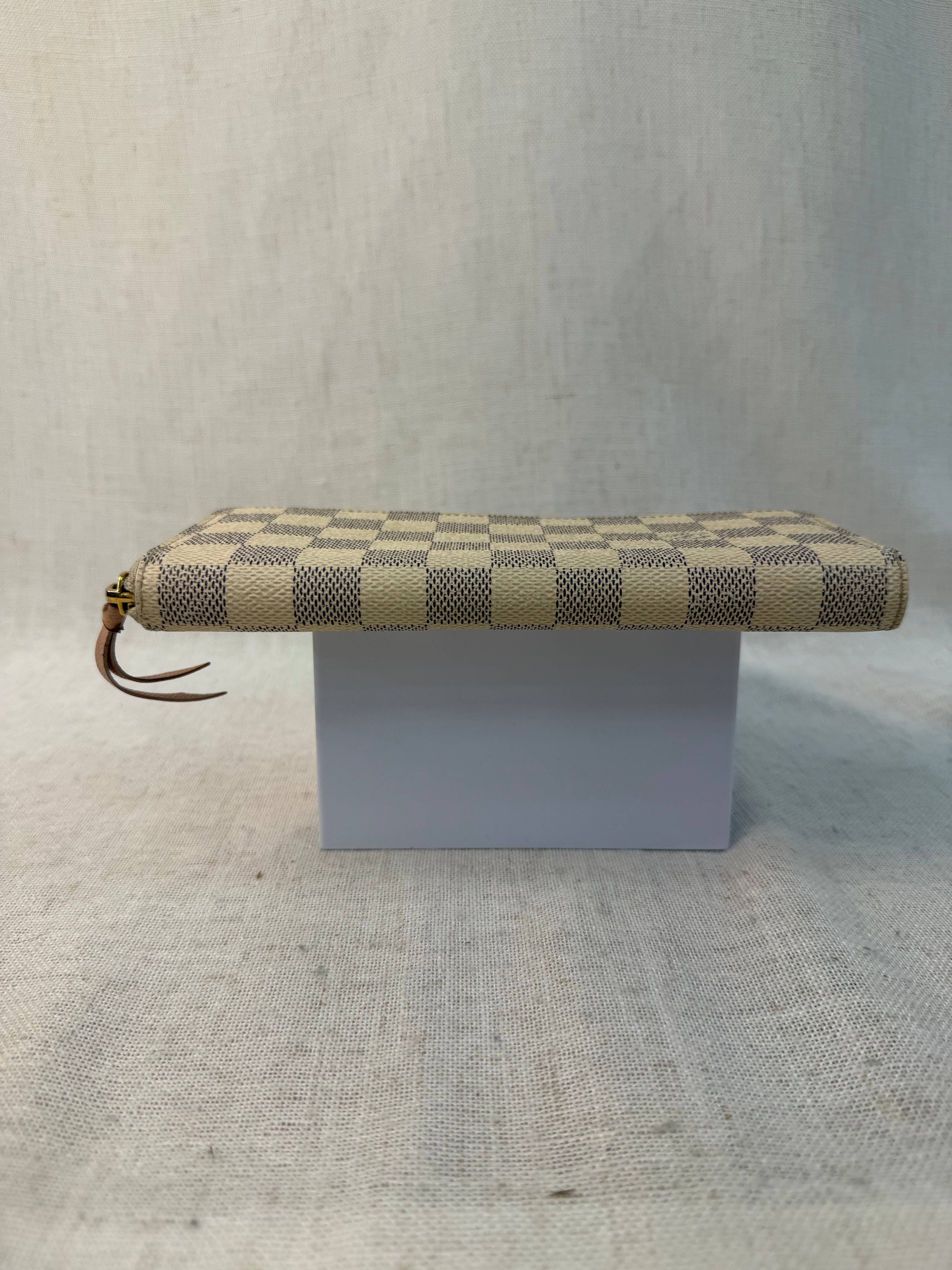 Louis Vuitton Damier Azur Clemence Wallet