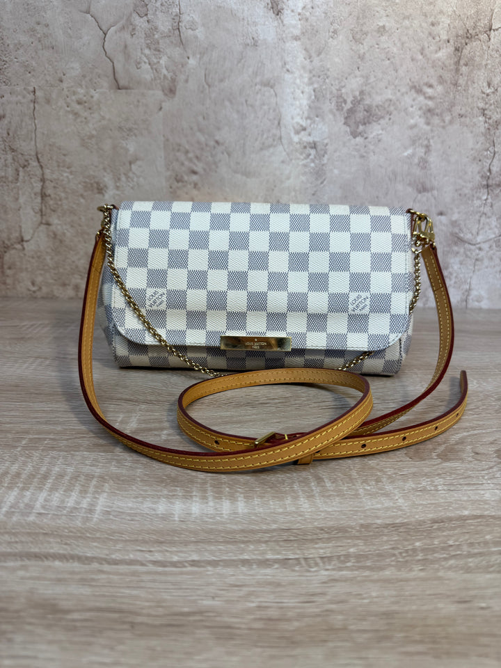 Louis Vuitton Damier Azur Favorite Crossbody Bag