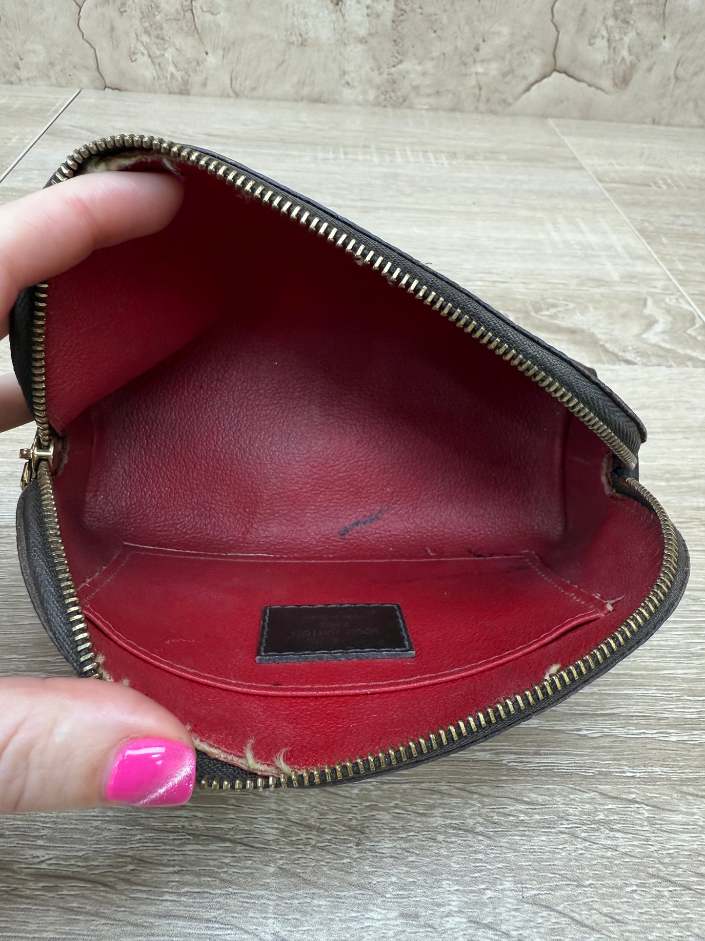 Louis Vuitton Damier Ebene Cosmetic Case
