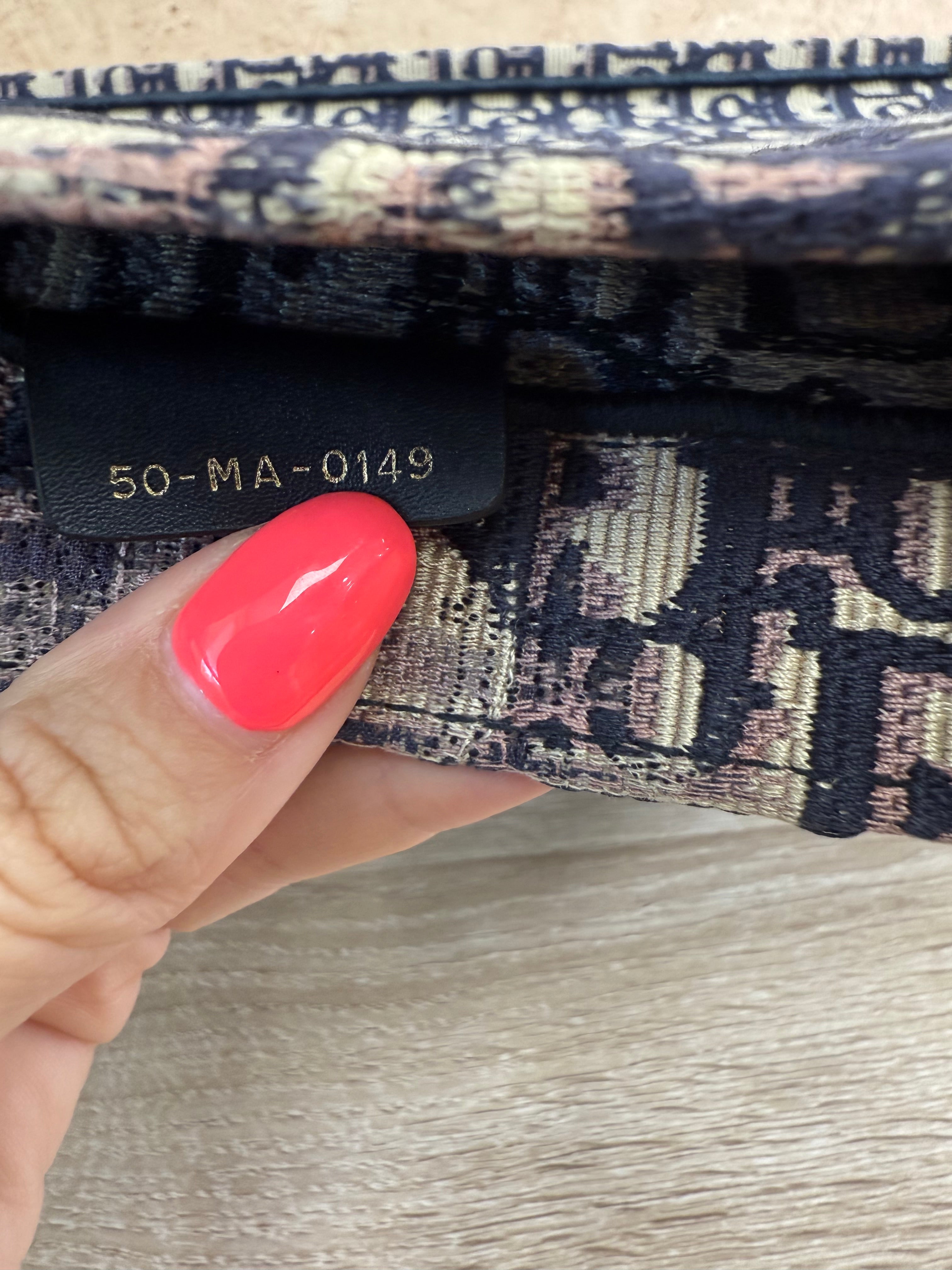 Christian Dior Navy Medium Book Tote