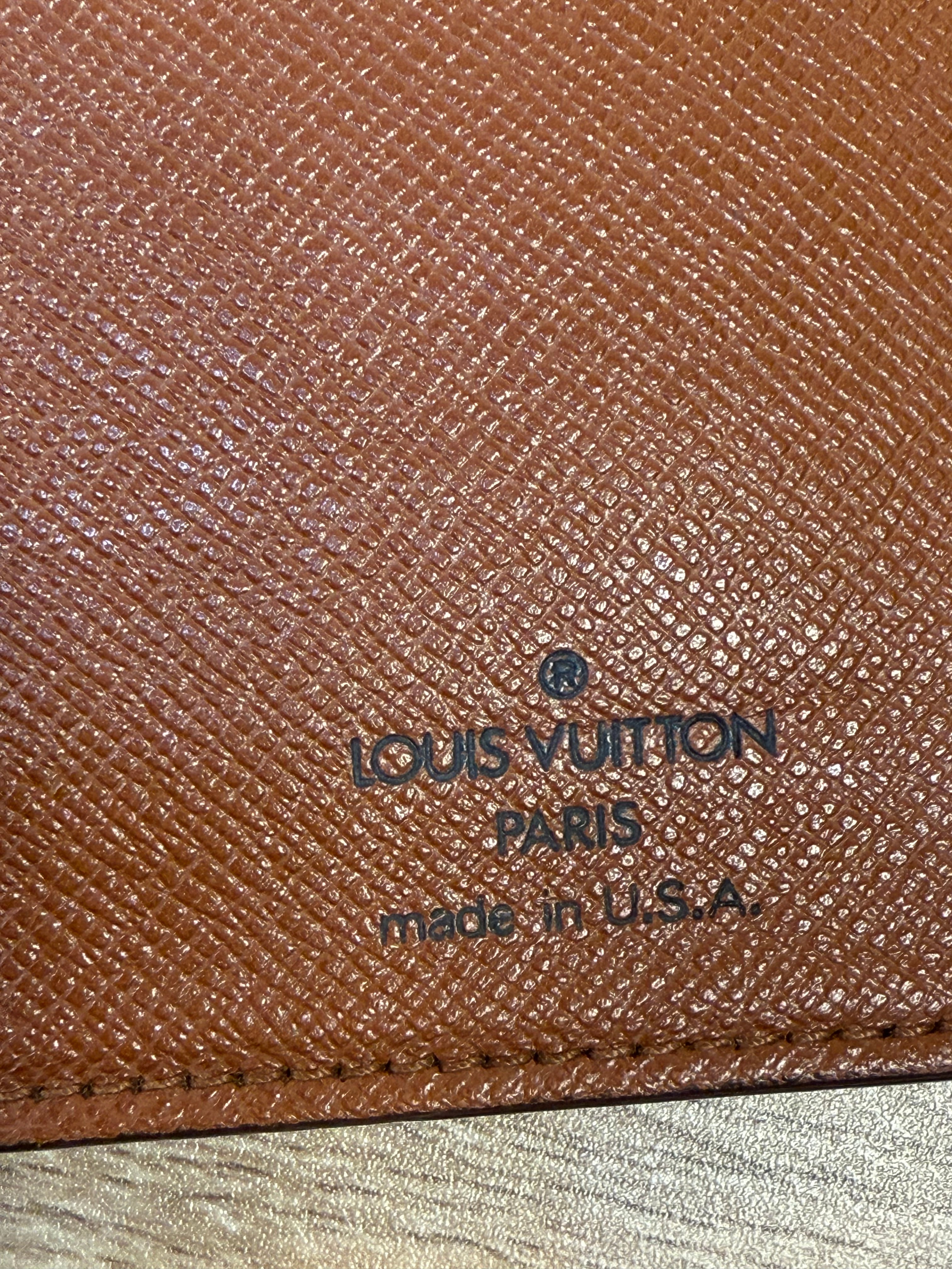 Louis Vuitton Monogram French Kisslock Clasp Wallet