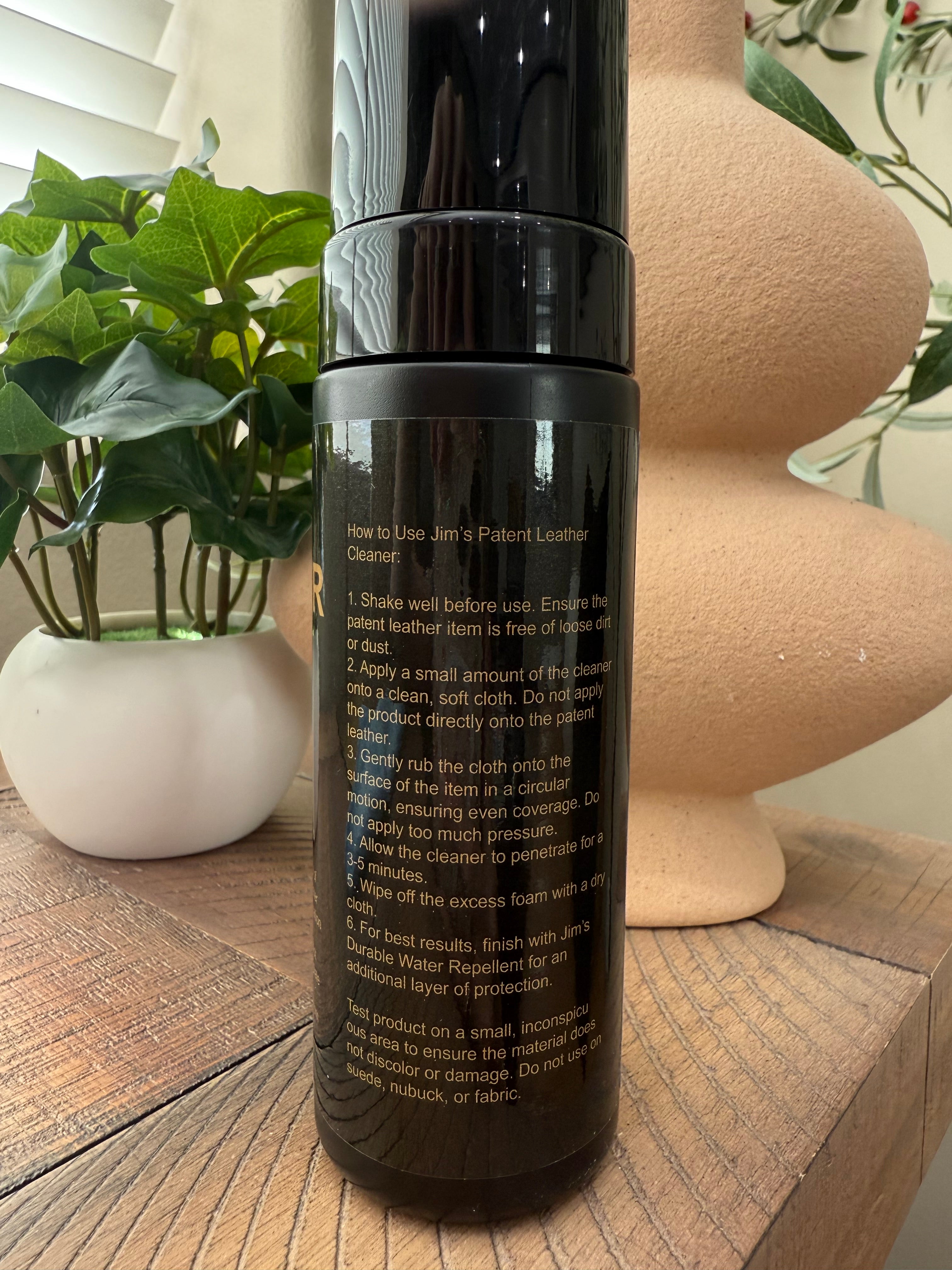 Jim's Patent Leather Foam Cleaner