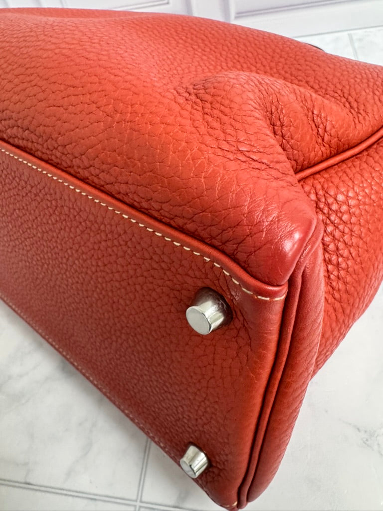 Hermes Sanguine Clemence Kelly 35 Amazone