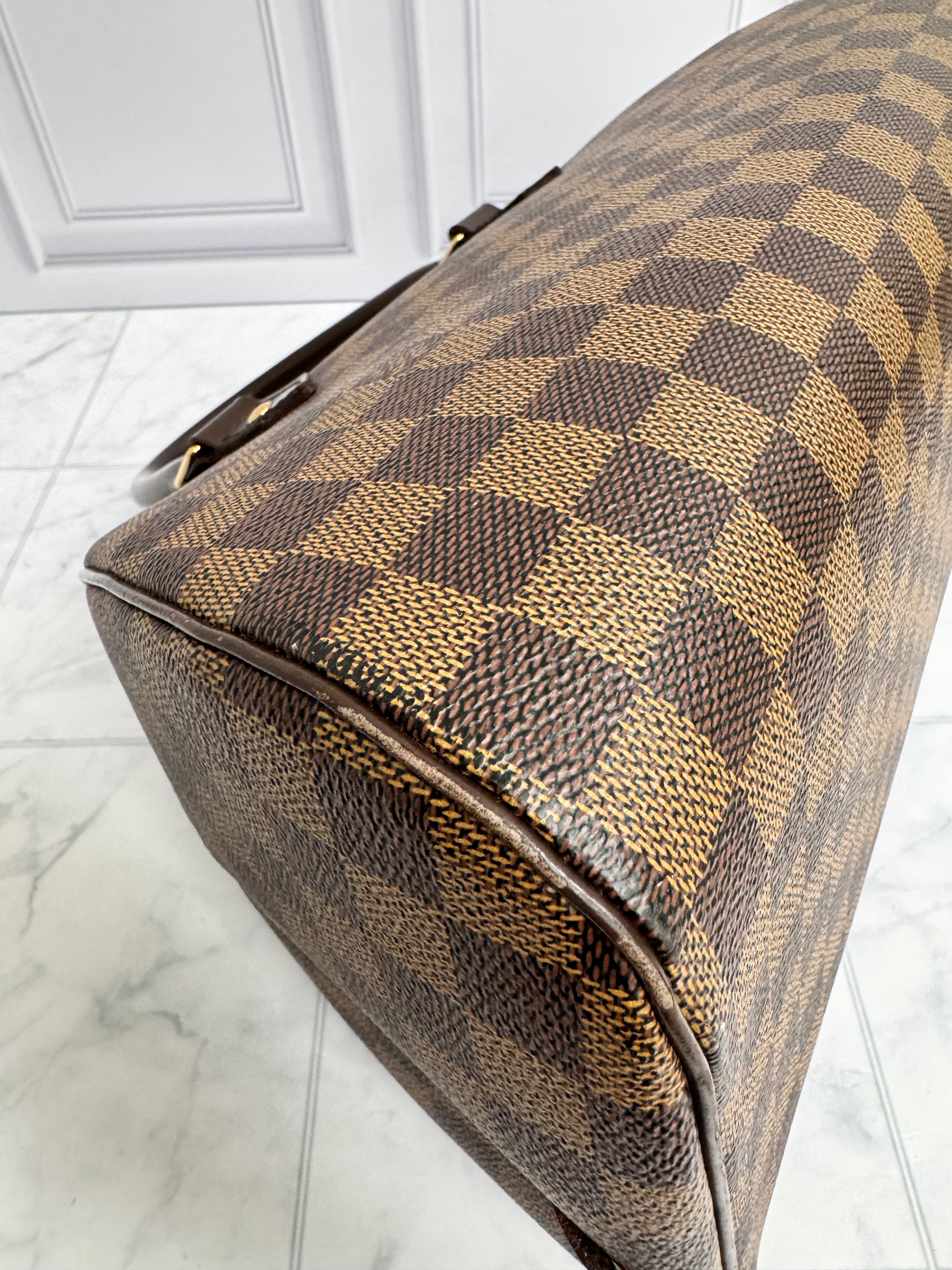 *DONS DROP* LIKE NEW - Louis Vuitton Damier Ebene Ribera MM Handbag
