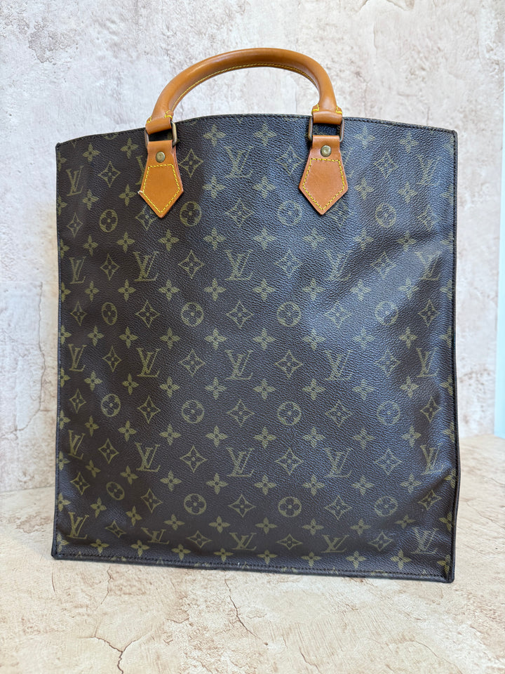 Louis Vuitton Monogram Sac Plat Tote