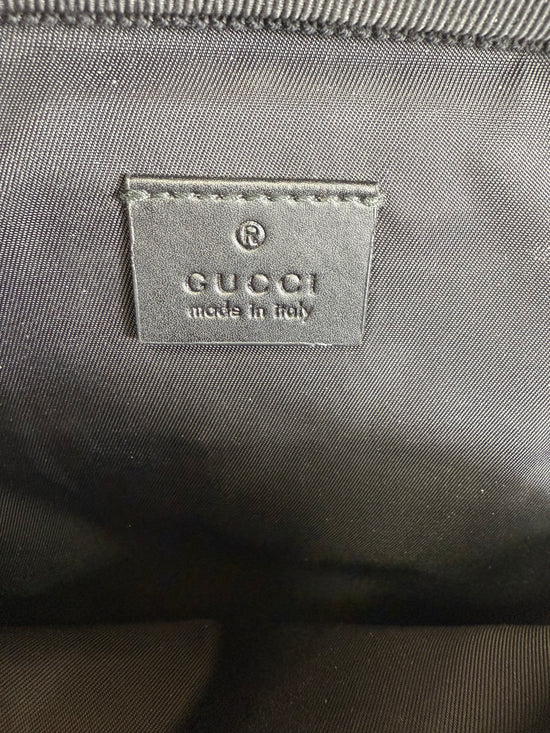 Gucci GG Canvas Supreme Web Double Belt Bag