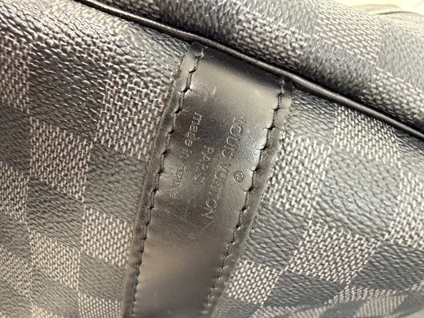 Louis Vuitton Damier Graphite  Keepall 55 Bandouliere