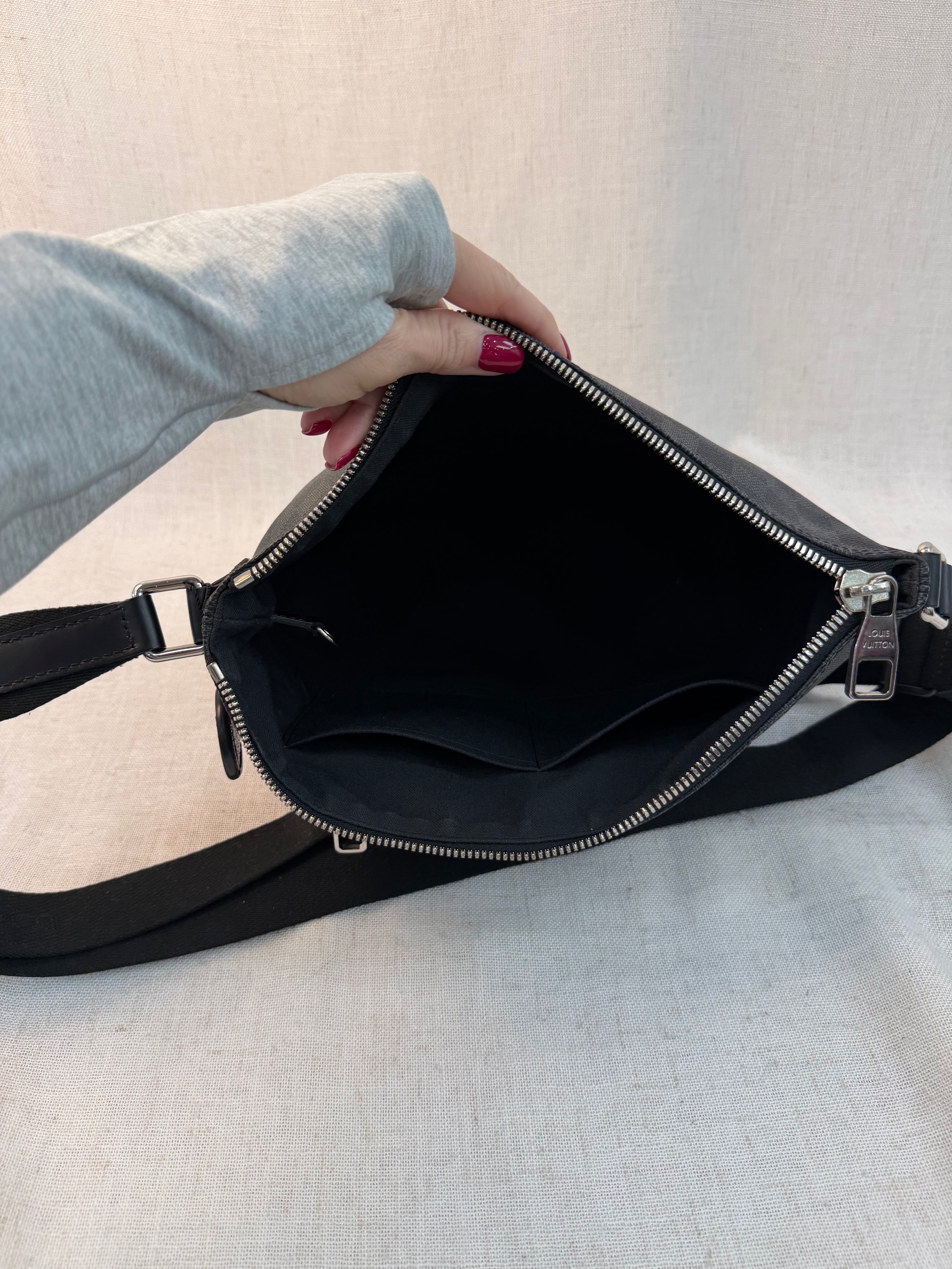 Louis Vuitton Damier Graphite Mick PM Messenger Bag