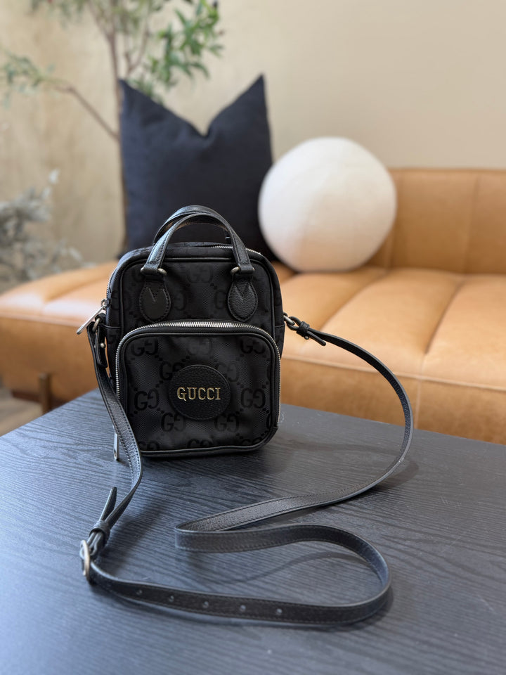 Gucci Black Nylon Off the Grid Crossbody Bag