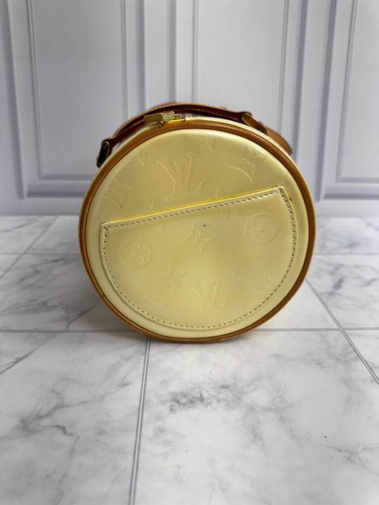 Louis Vuitton Yellow Monogram Vernis Bedford Bag