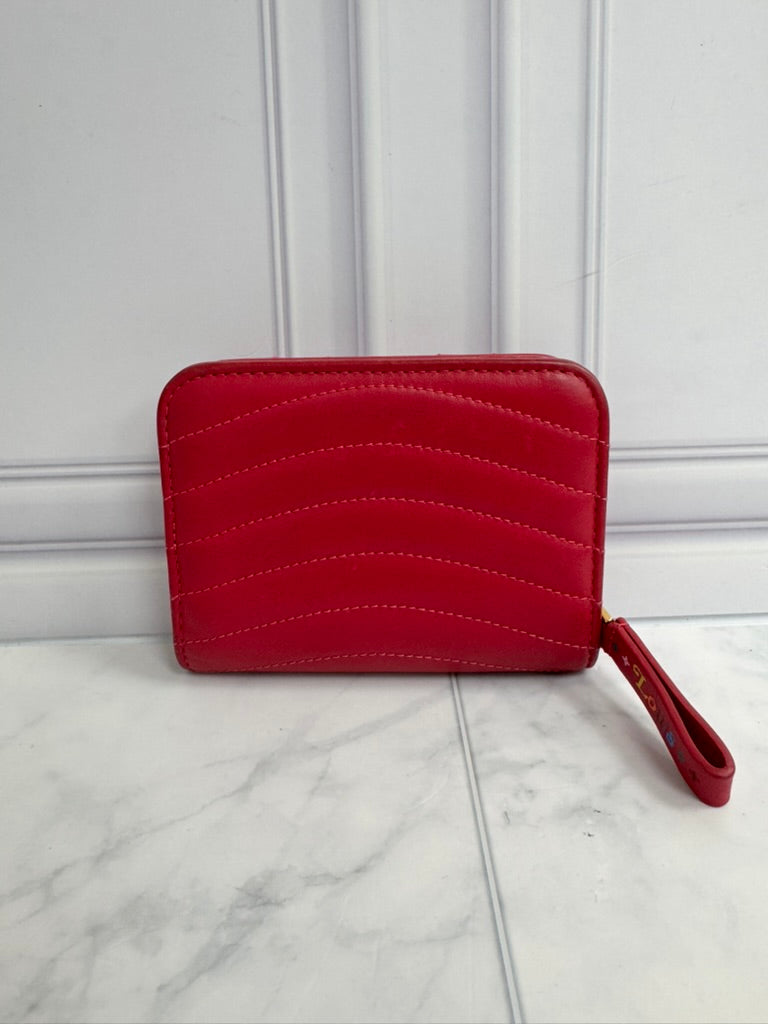 Louis Vuitton Fuchsia Quilted Leather New Wave Compact Wallet