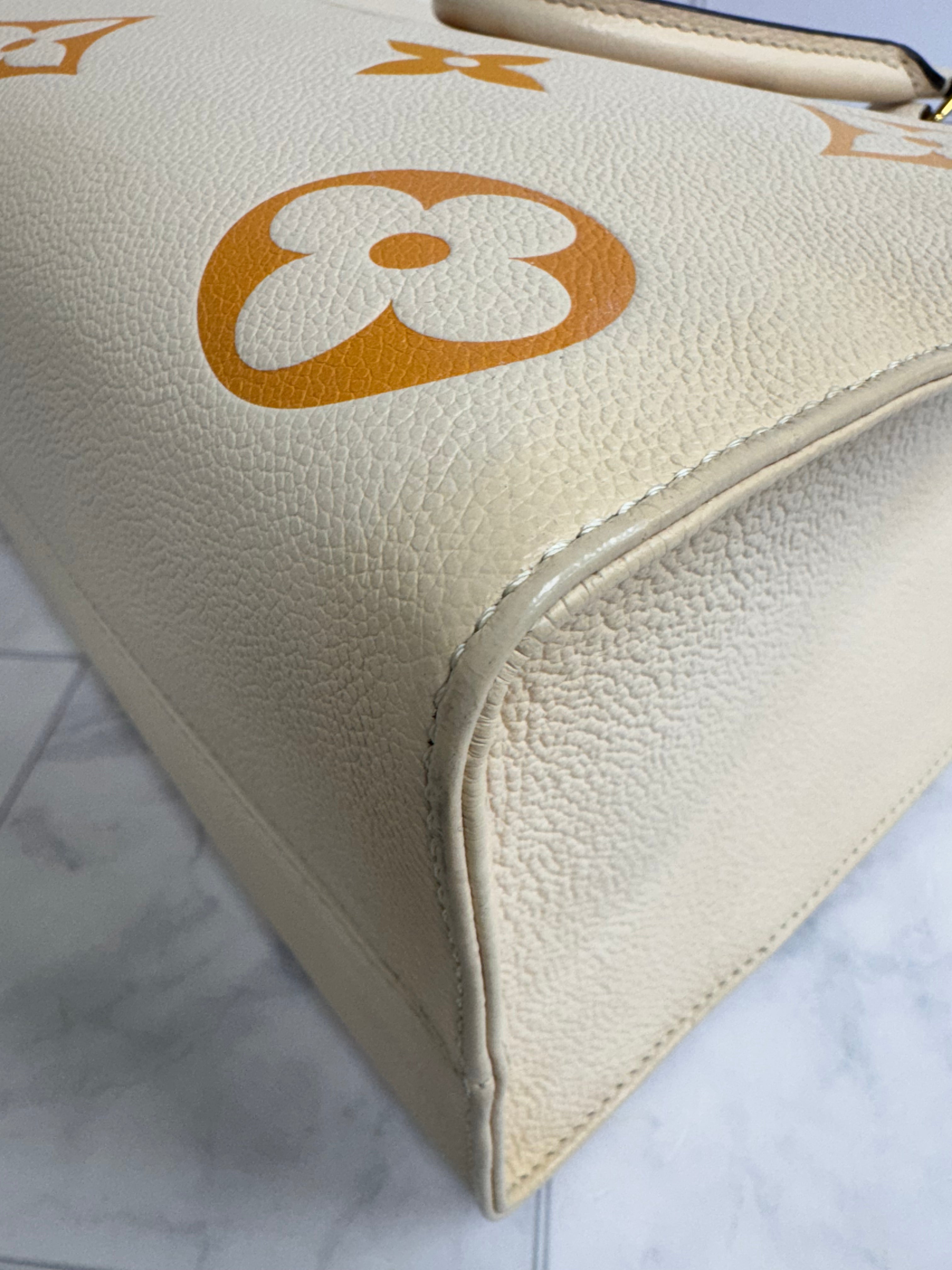 Louis Vuitton Creme Monogram By The Pool On The Go MM