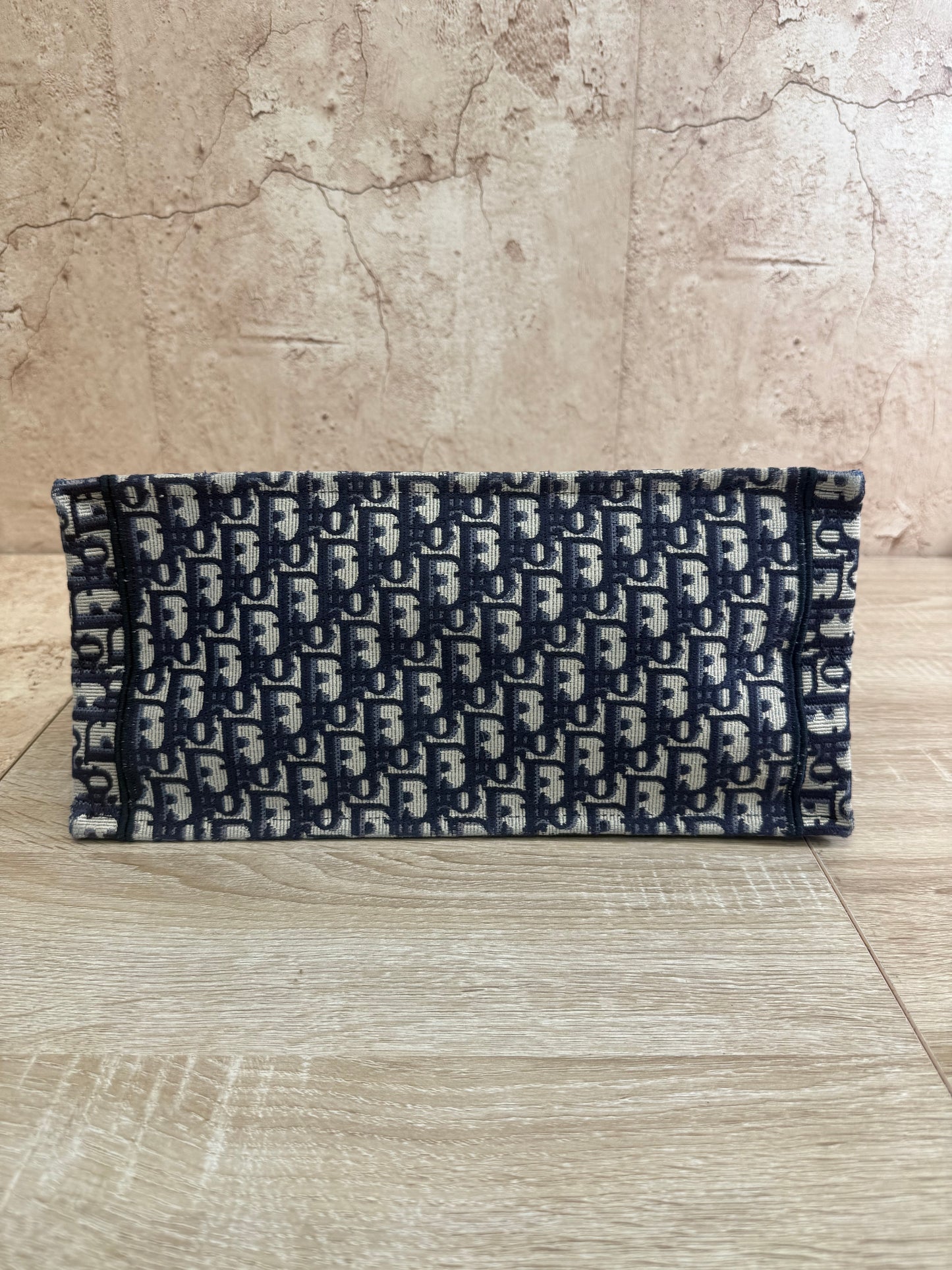 Christian Dior Navy Medium Book Tote