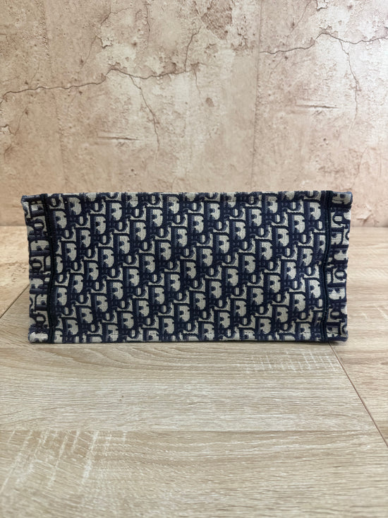 Christian Dior Navy Medium Book Tote