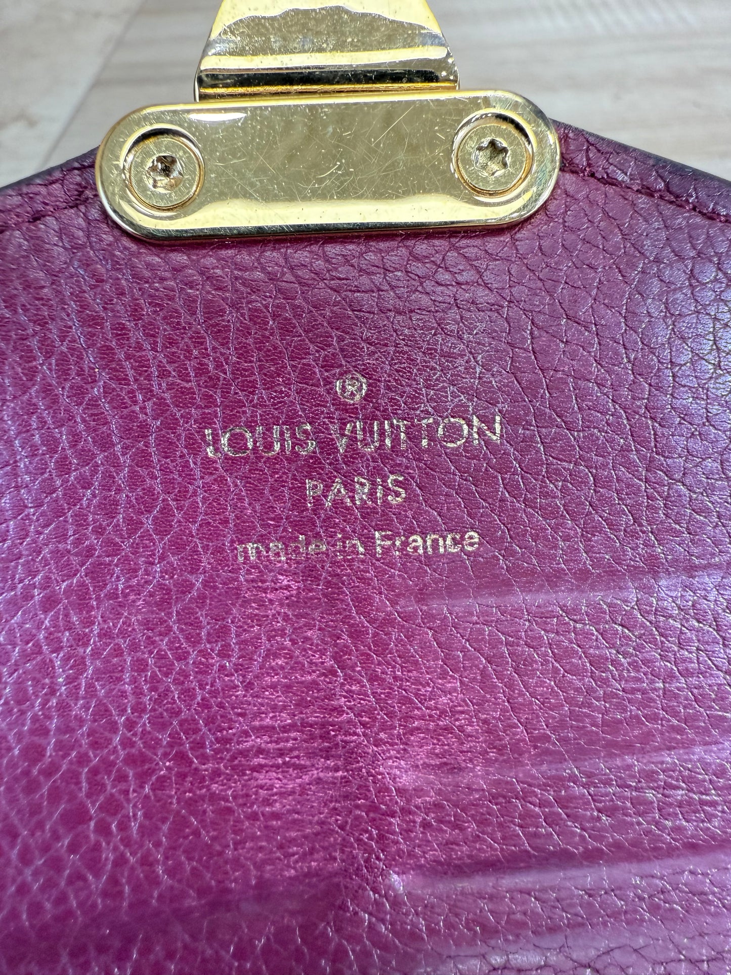 Louis Vuitton Monogram Macassar Pallas Wallet