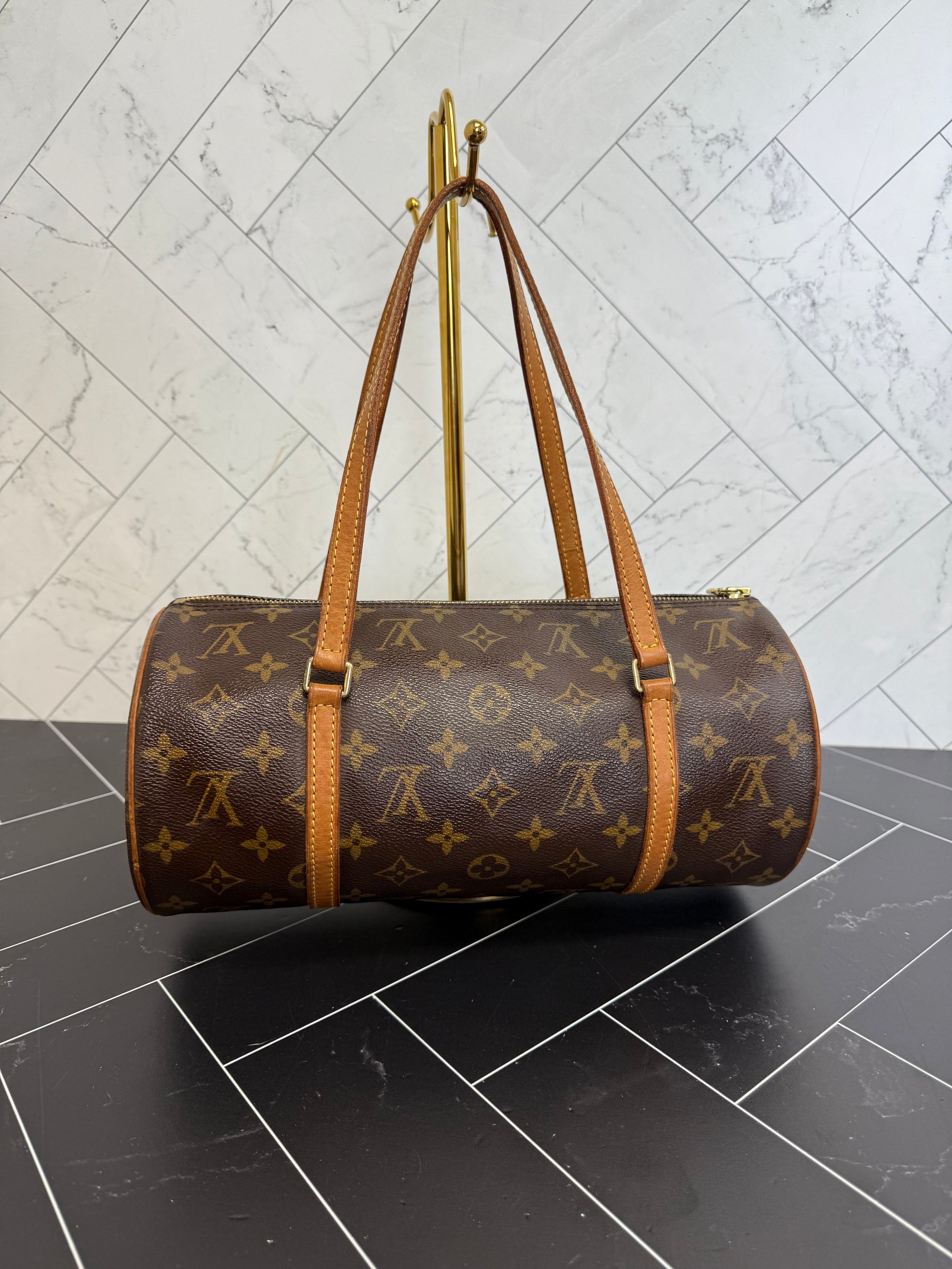 Louis Vuitton Monogram Papillon Shoulder Bag