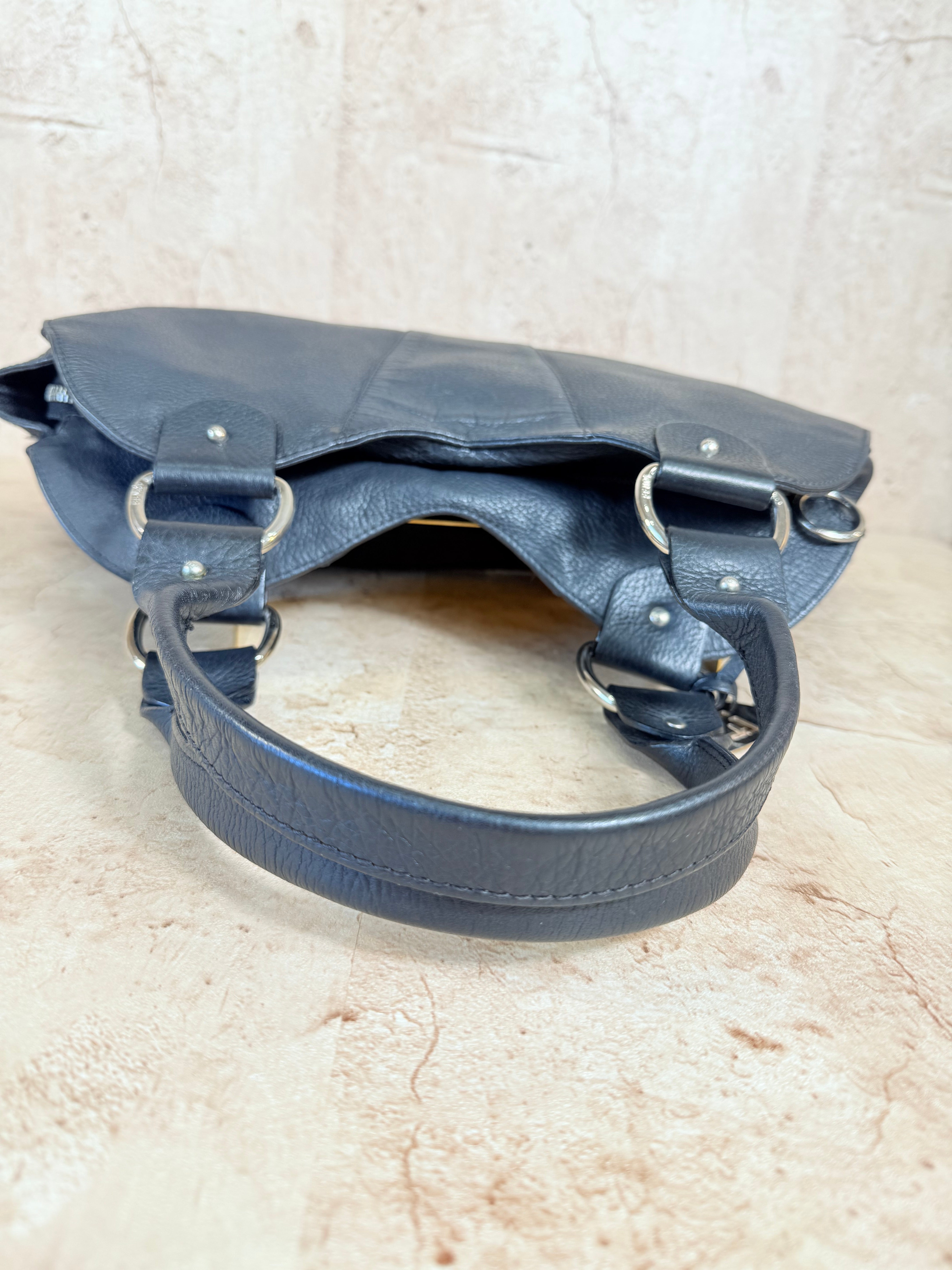 Fendi Black Devil Trapezio Bag