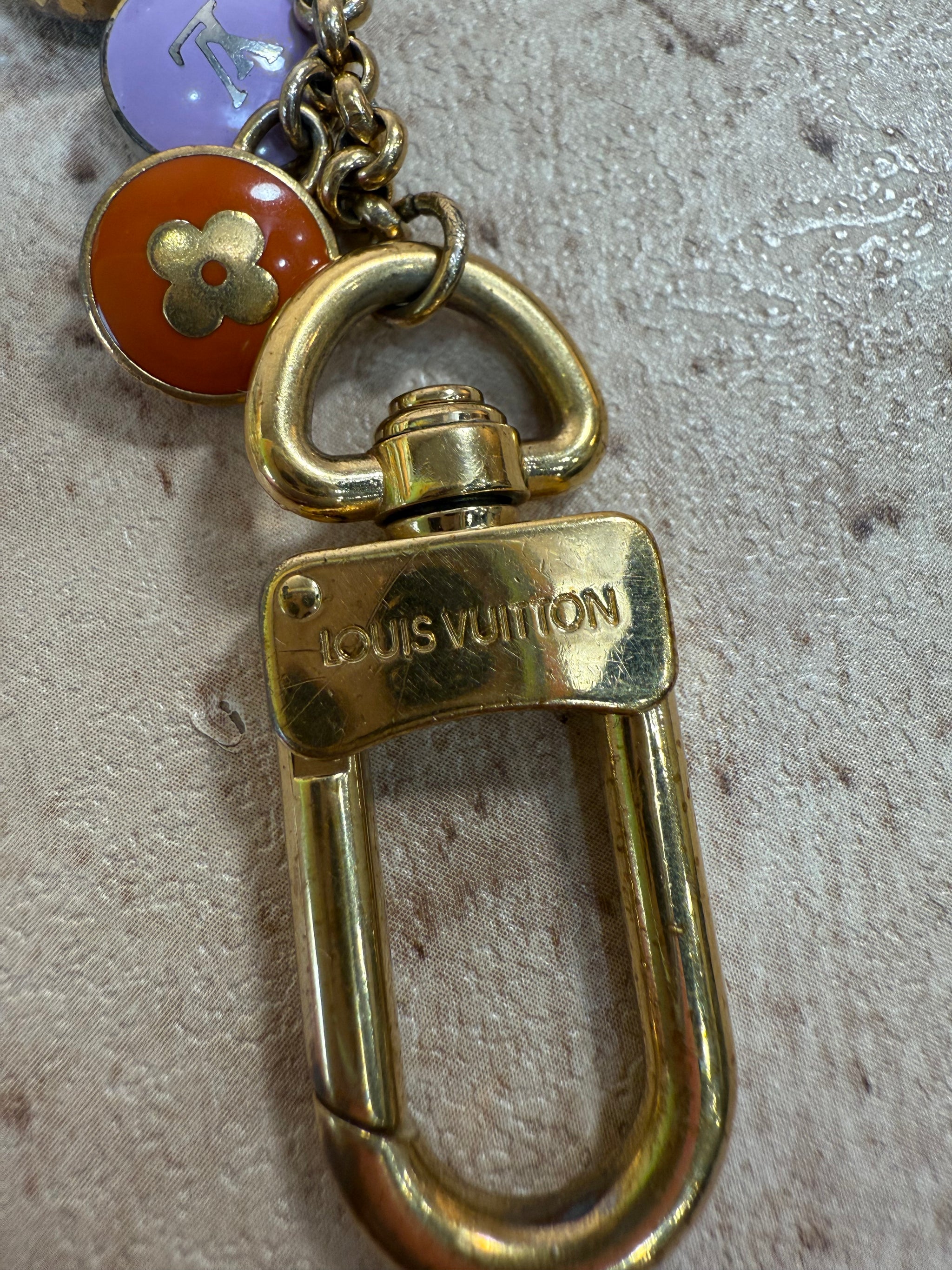 Louis Vuitton Pastilles Bag Charm & Key Holder