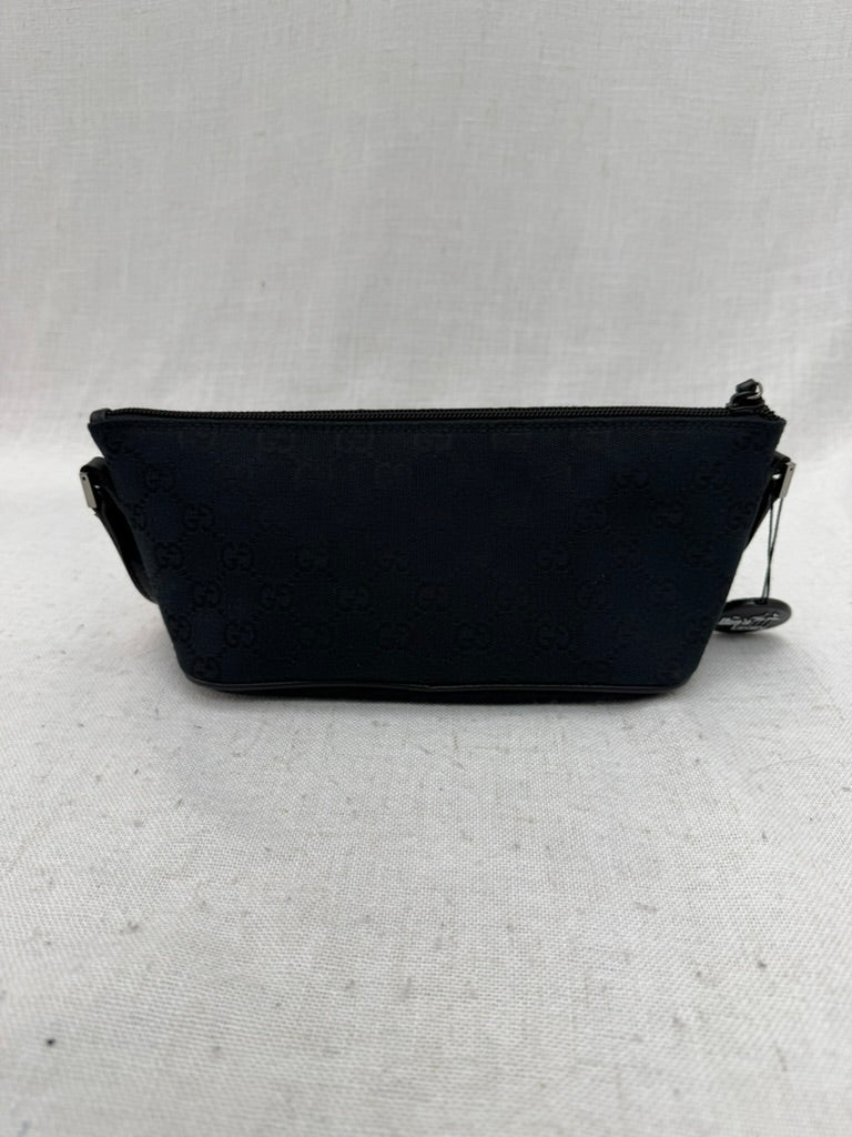 Gucci Black GG Canvas Mini Pochette