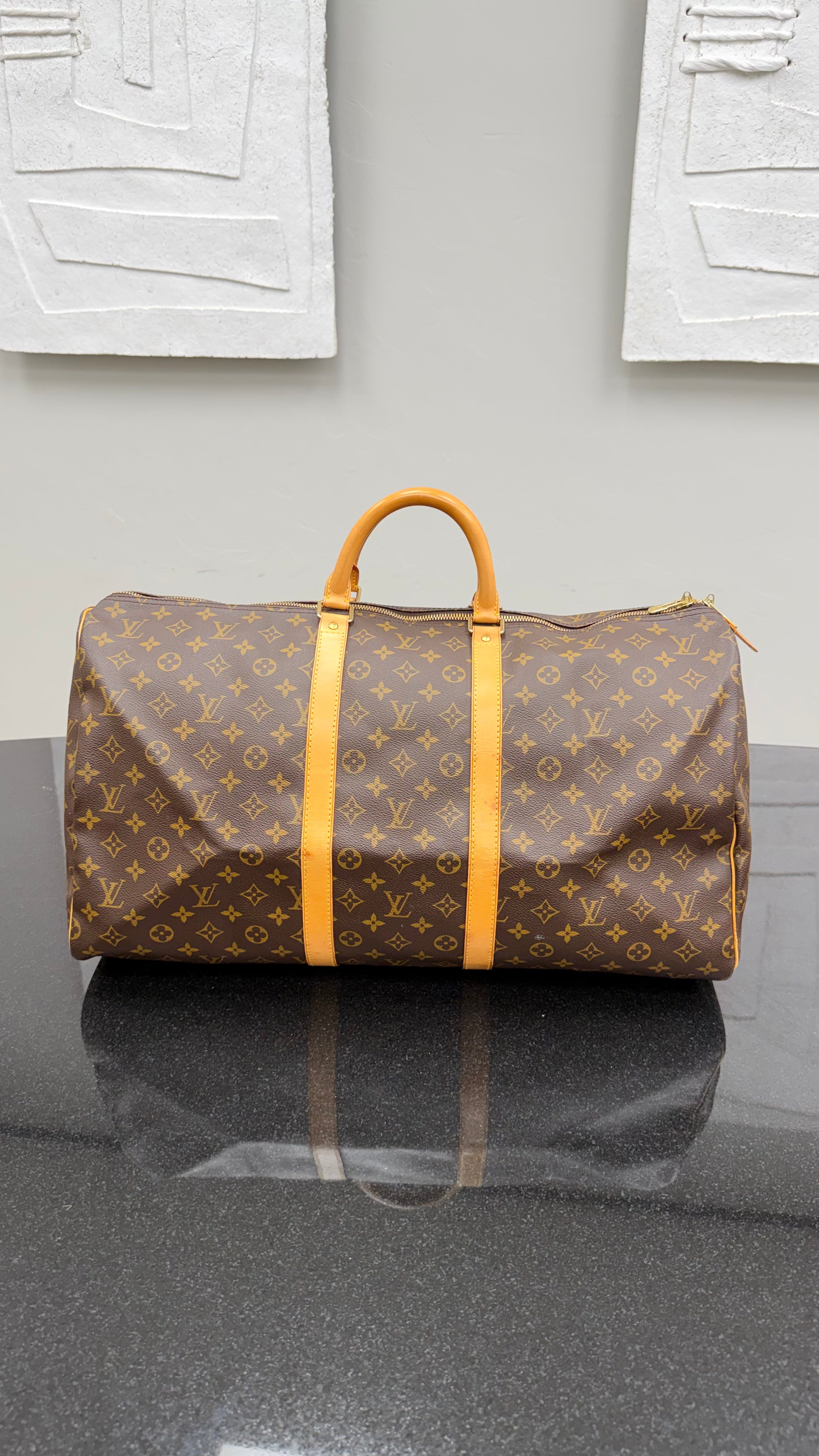 Louis Vuitton Monogram Keepall 55