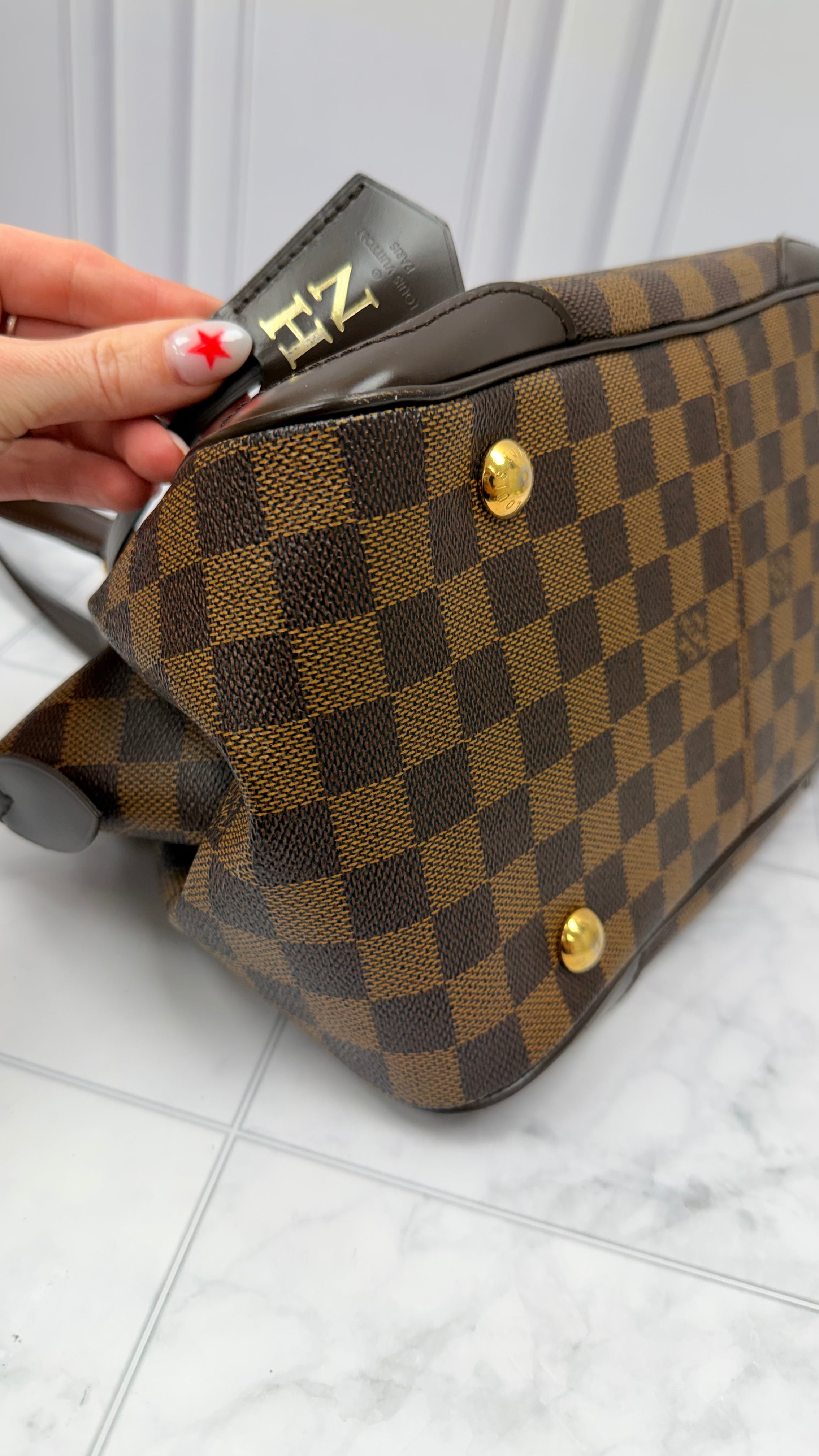 *DONS DROP* LIKE NEW - Louis Vuitton Damier Ebene Verona PM Handbag