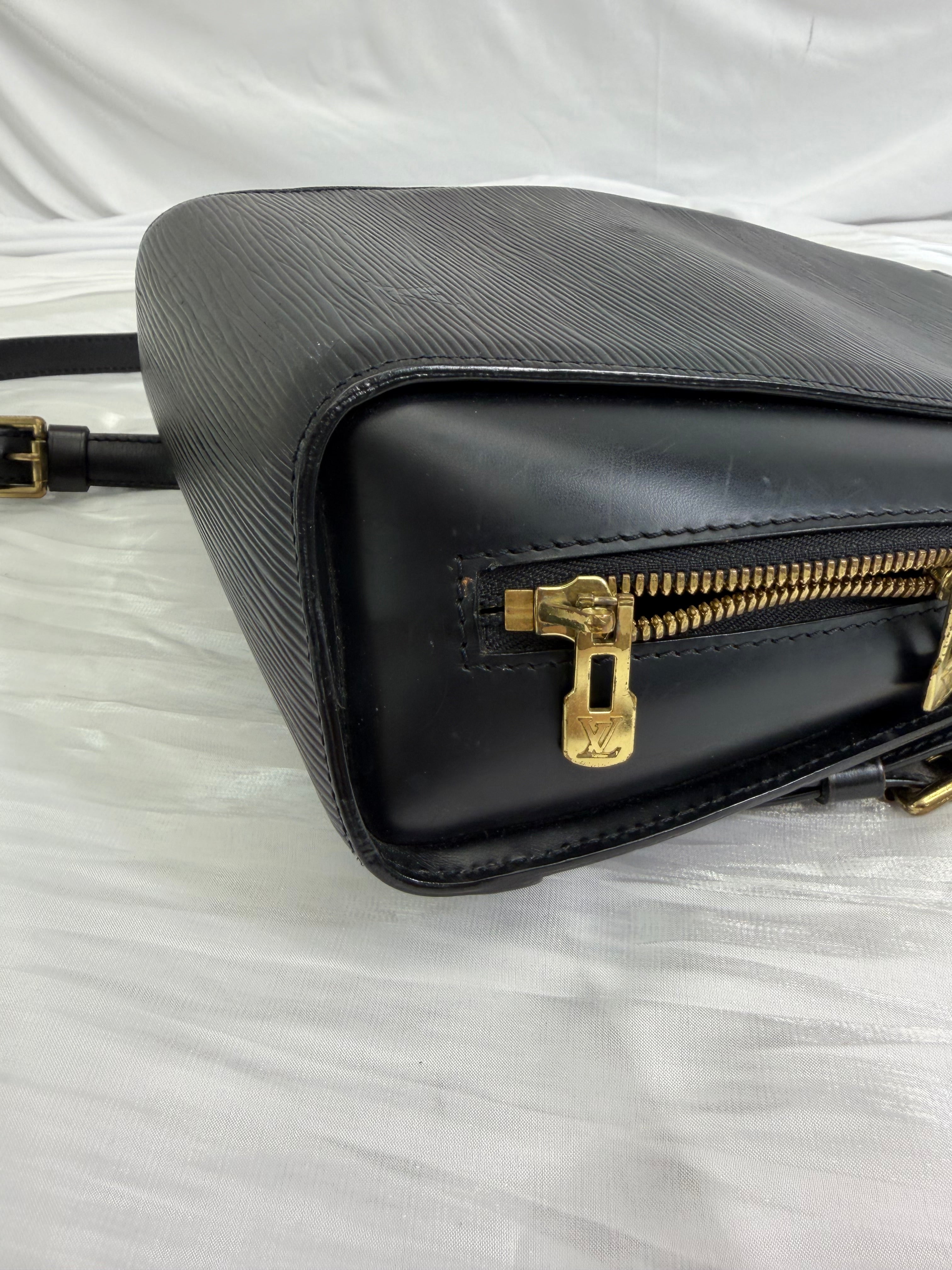 Louis Vuitton Black Epi Mabillion Backpack