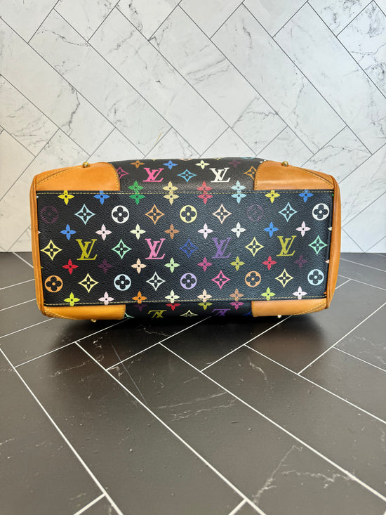 Louis Vuitton Black Multicolore Claudia Bag