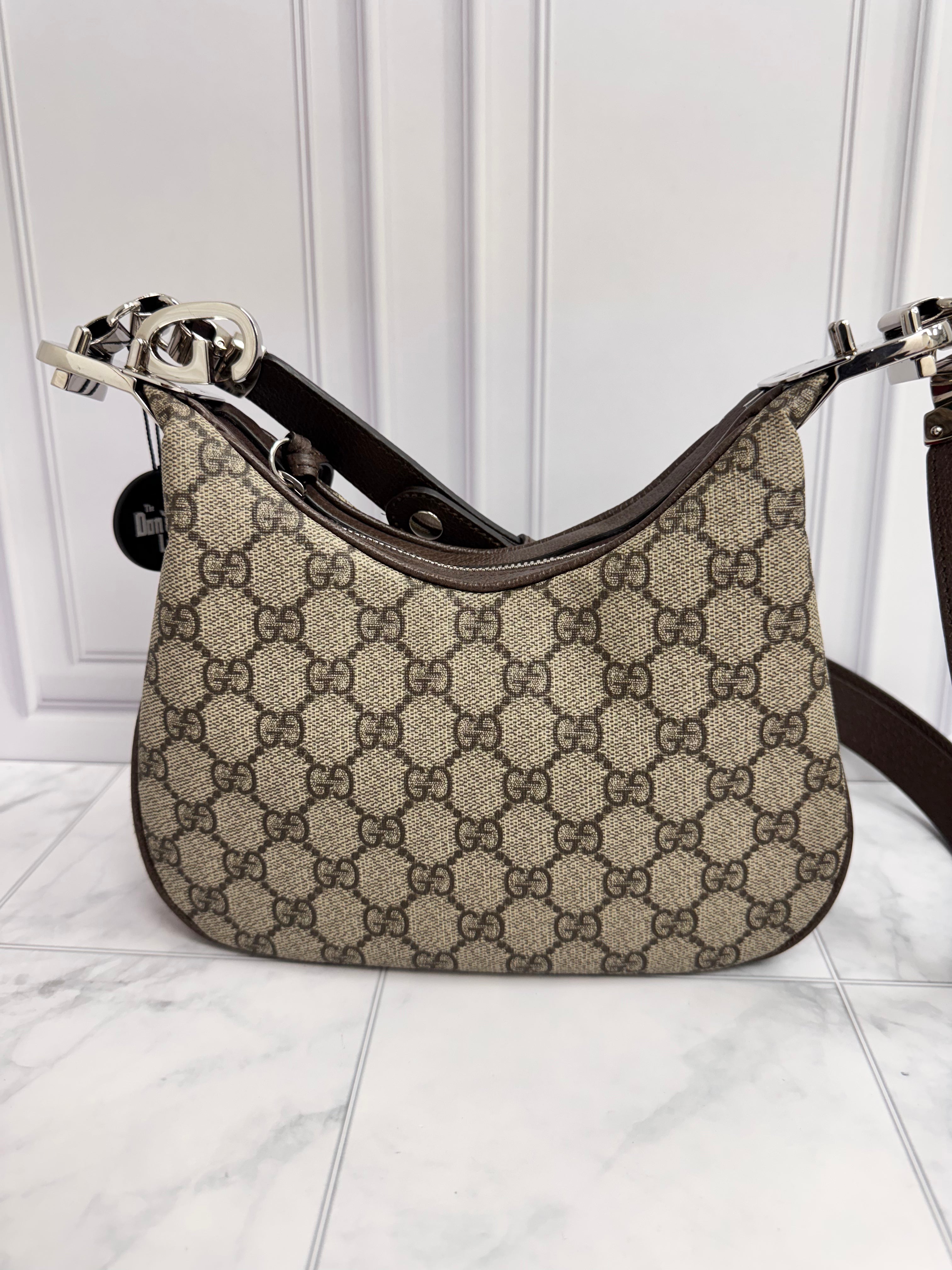*DONS DROP* Gucci GG Supreme Canvas Attache Shoulder Bag