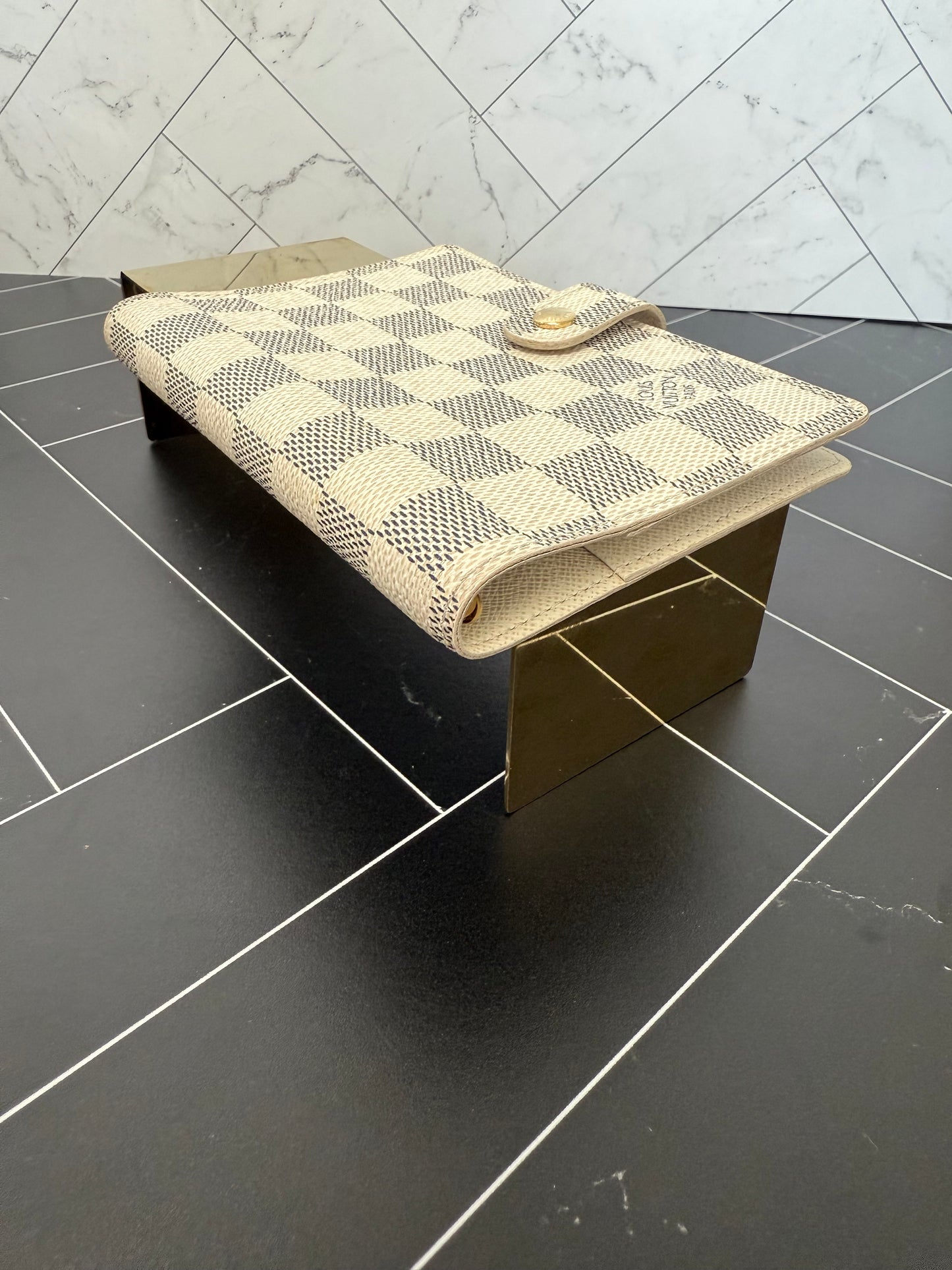 Louis Vuitton Damier Azur Agenda Passport Holder PM