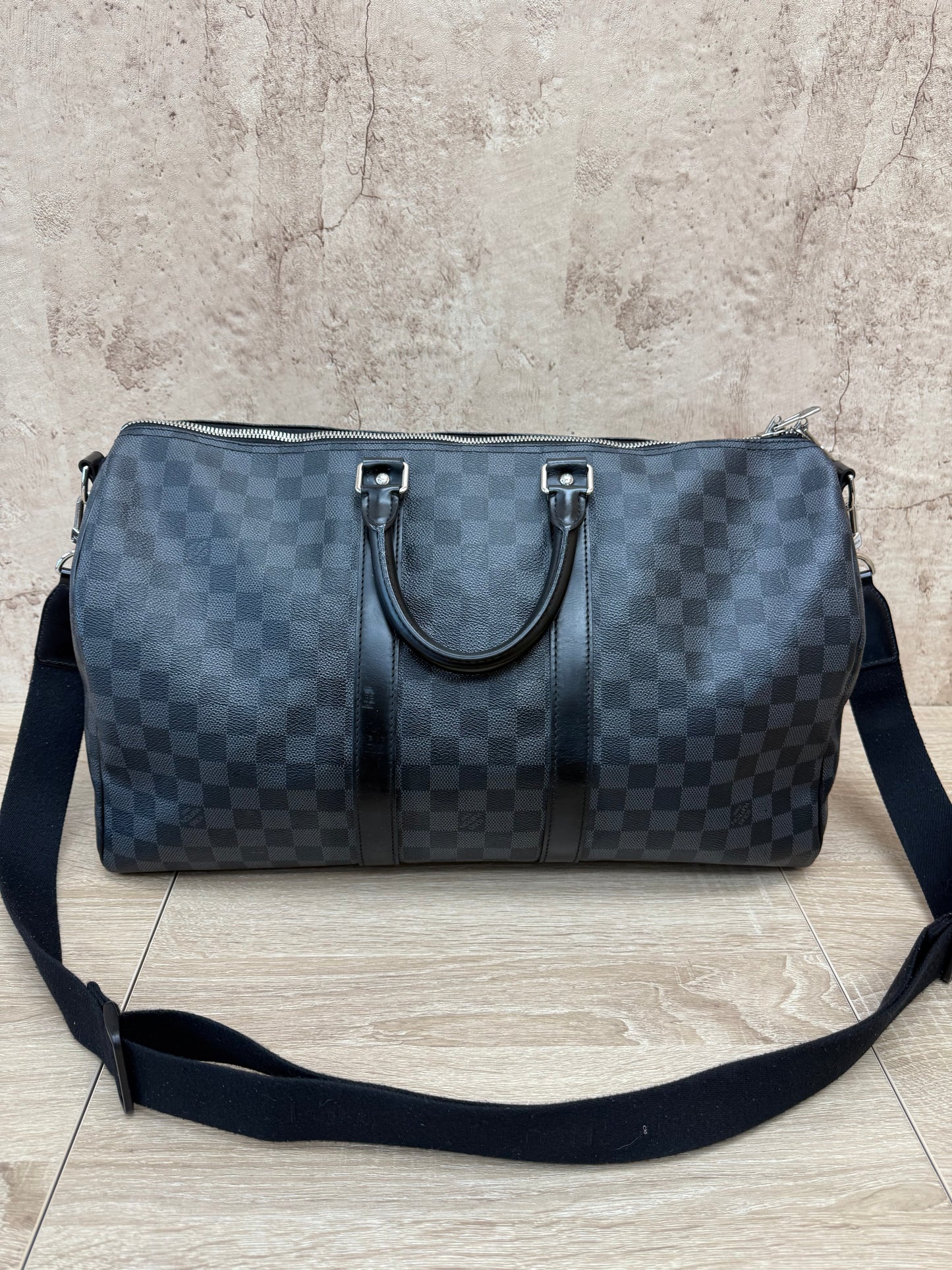 Louis Vuitton Damier Graphite Keepall  45 Bandouliere