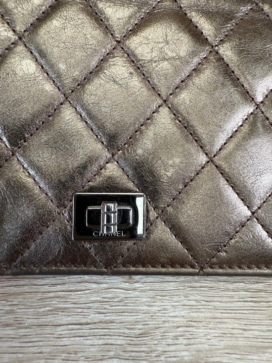 Chanel Bronze Reissue Lambskin Wallet