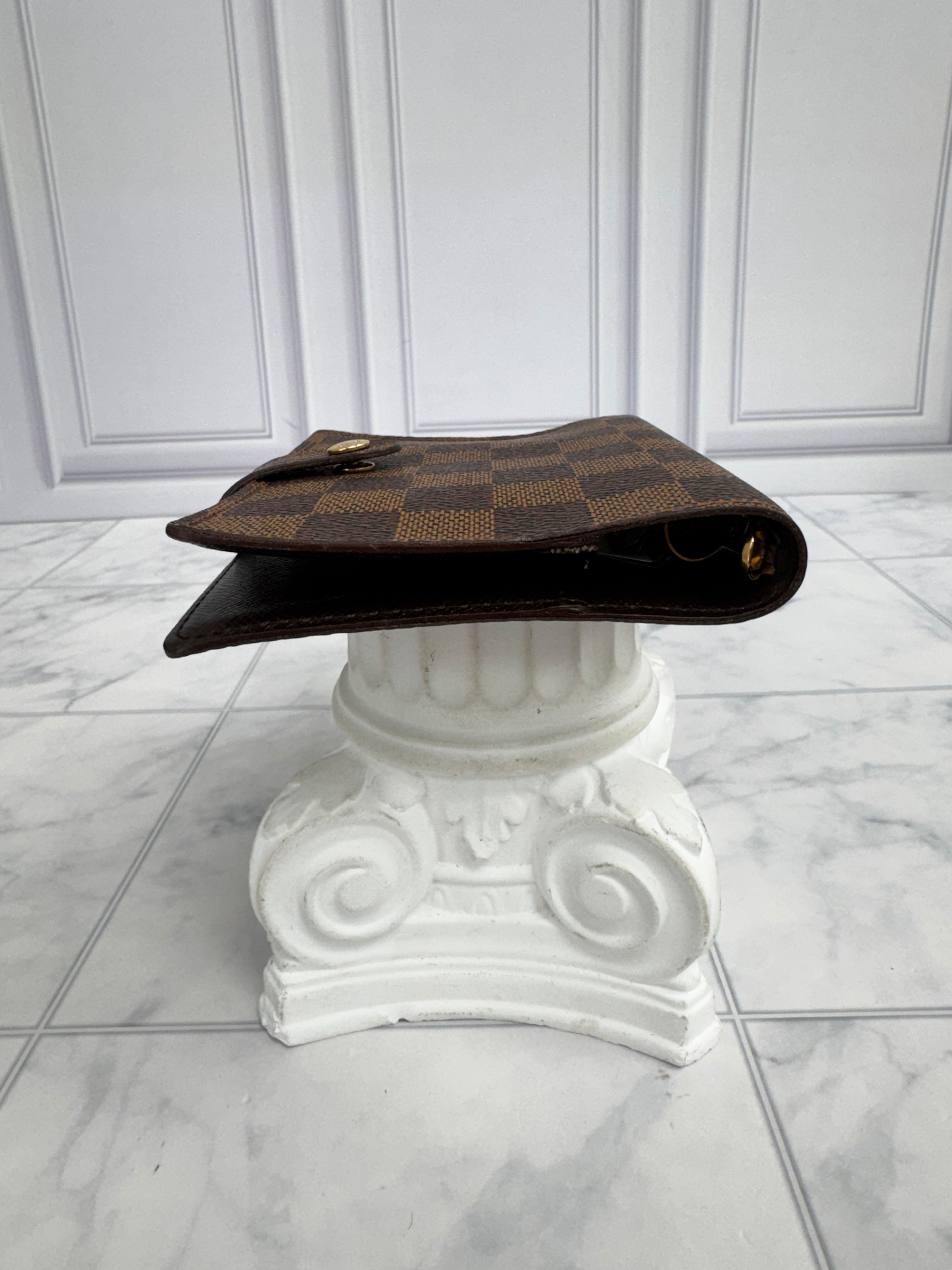 Louis Vuitton Damier Ebene Agenda PM