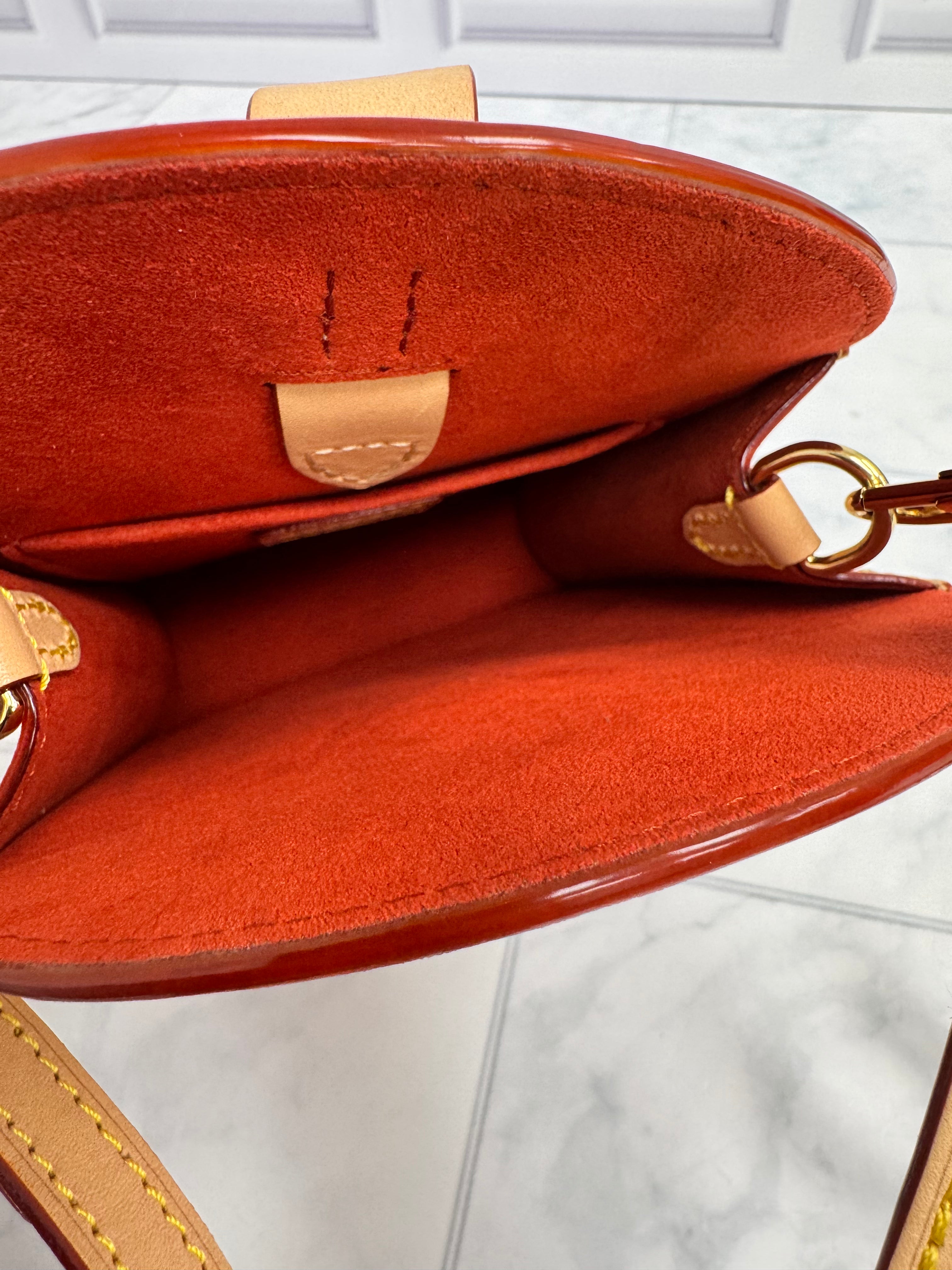 Louis Vuitton Natural Vachetta Leather Name Tag Crossbody Bag