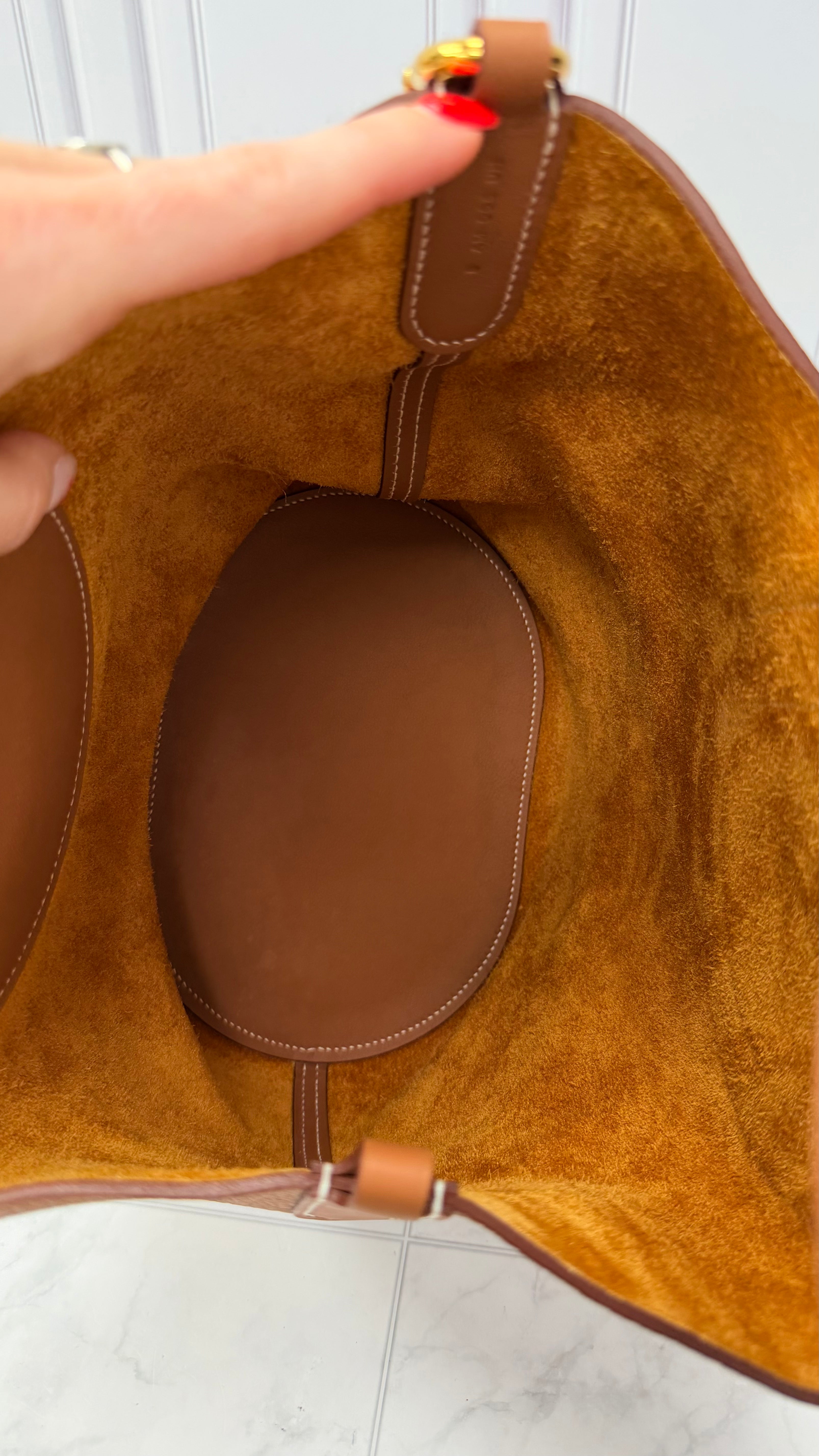 *DONS PRE DROP* BRAND NEW - Hermes Brown Taurillon Clemence In The Loop 23 Handbag