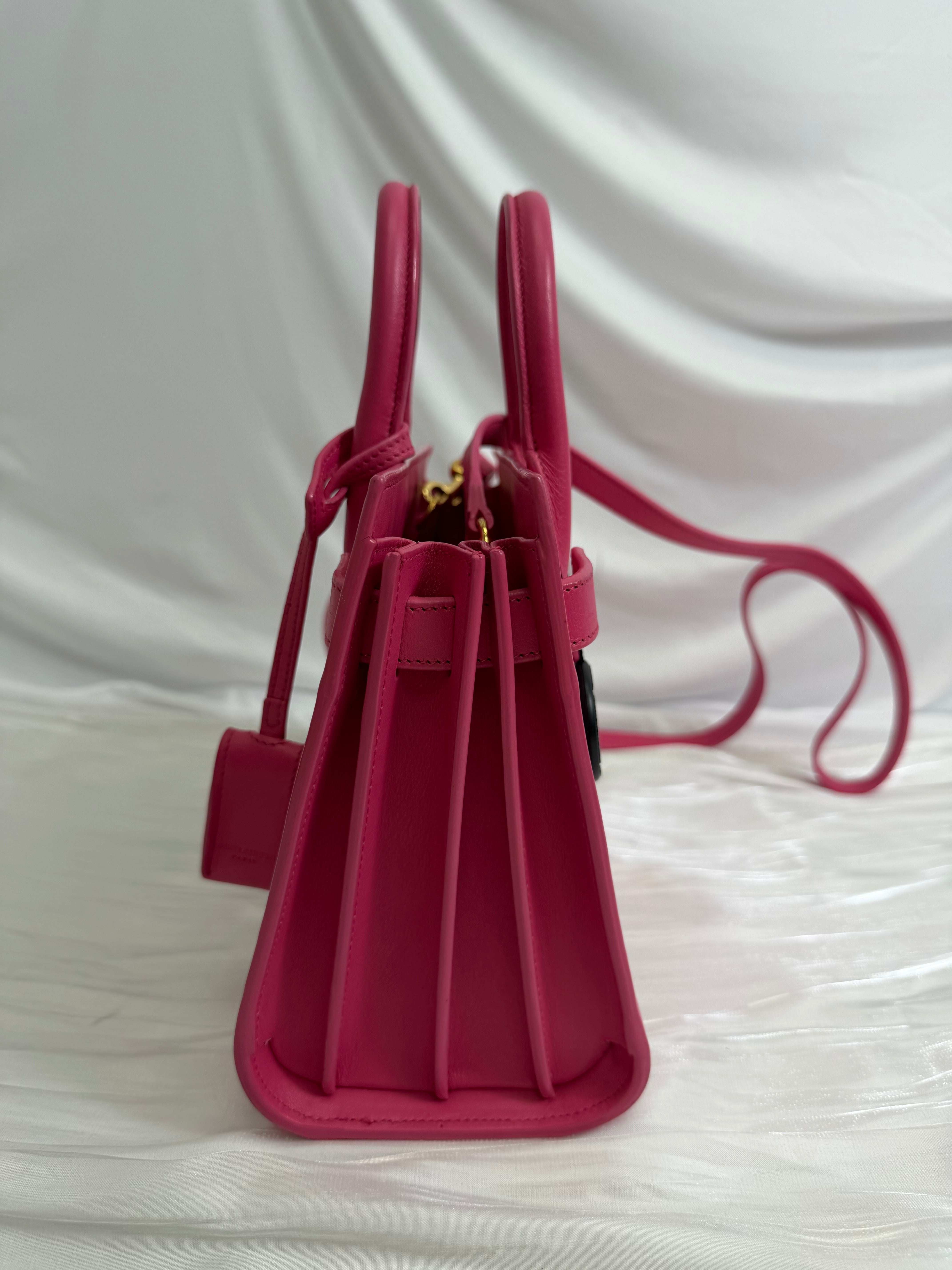 Saint Laurent YSL Nano Sac De Jour Bag