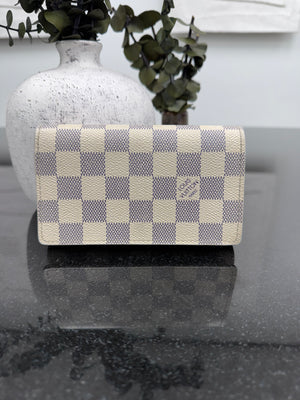 Louis Vuitton Damier Azur Porte Monnaie Tresor Wallet