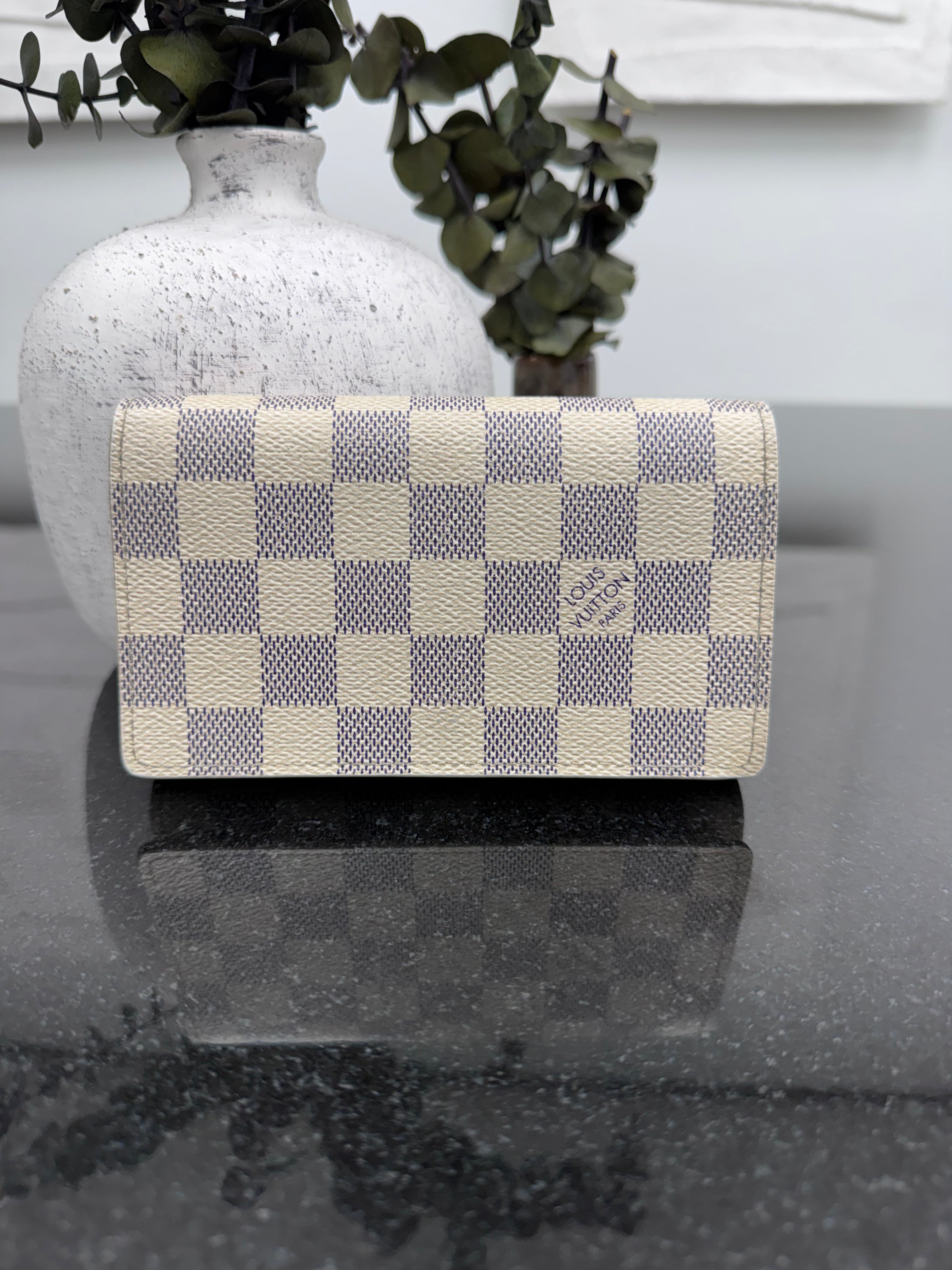 Louis Vuitton Damier Azur Porte Monnaie Tresor Wallet