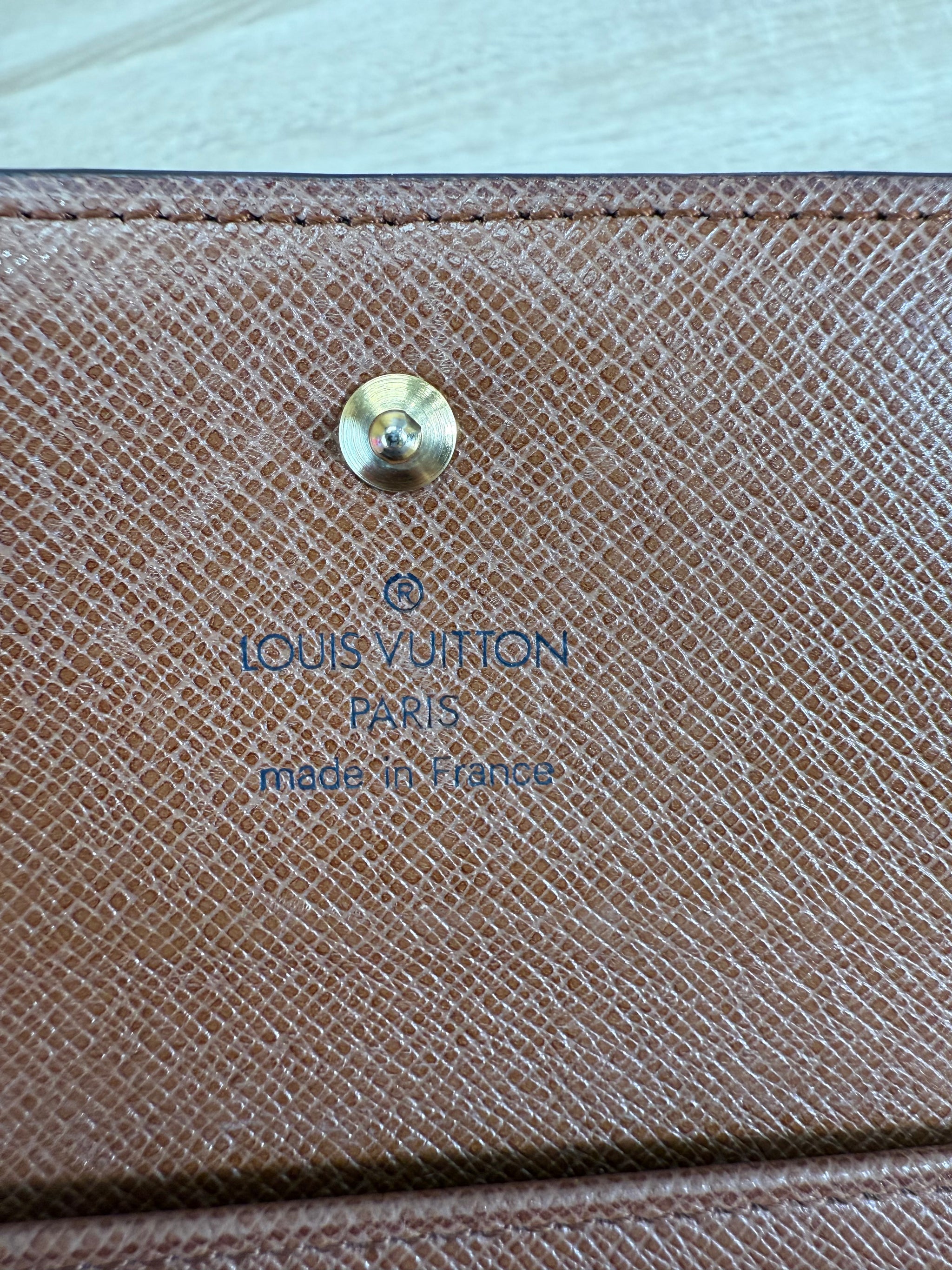 Louis Vuitton Monogram Elise Compact Wallet