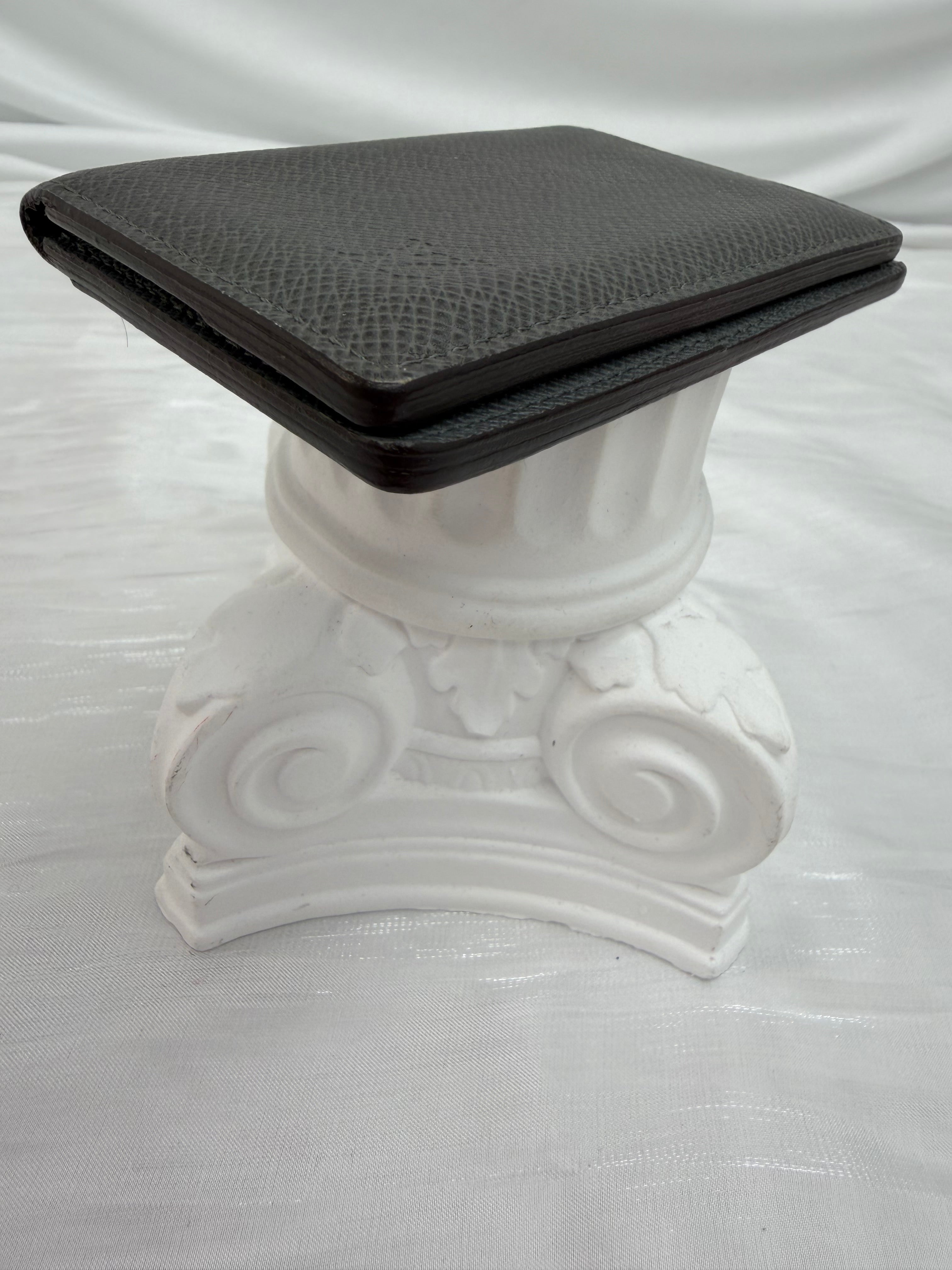 Louis Vuitton Gray Taiga Leather Pocket Organizer