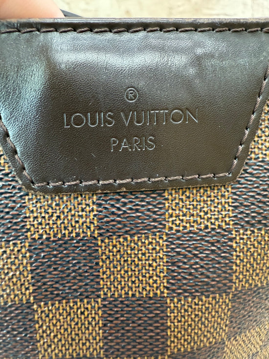 Louis Vuitton Damier Ebene Cabas Rivington Hobo Bag