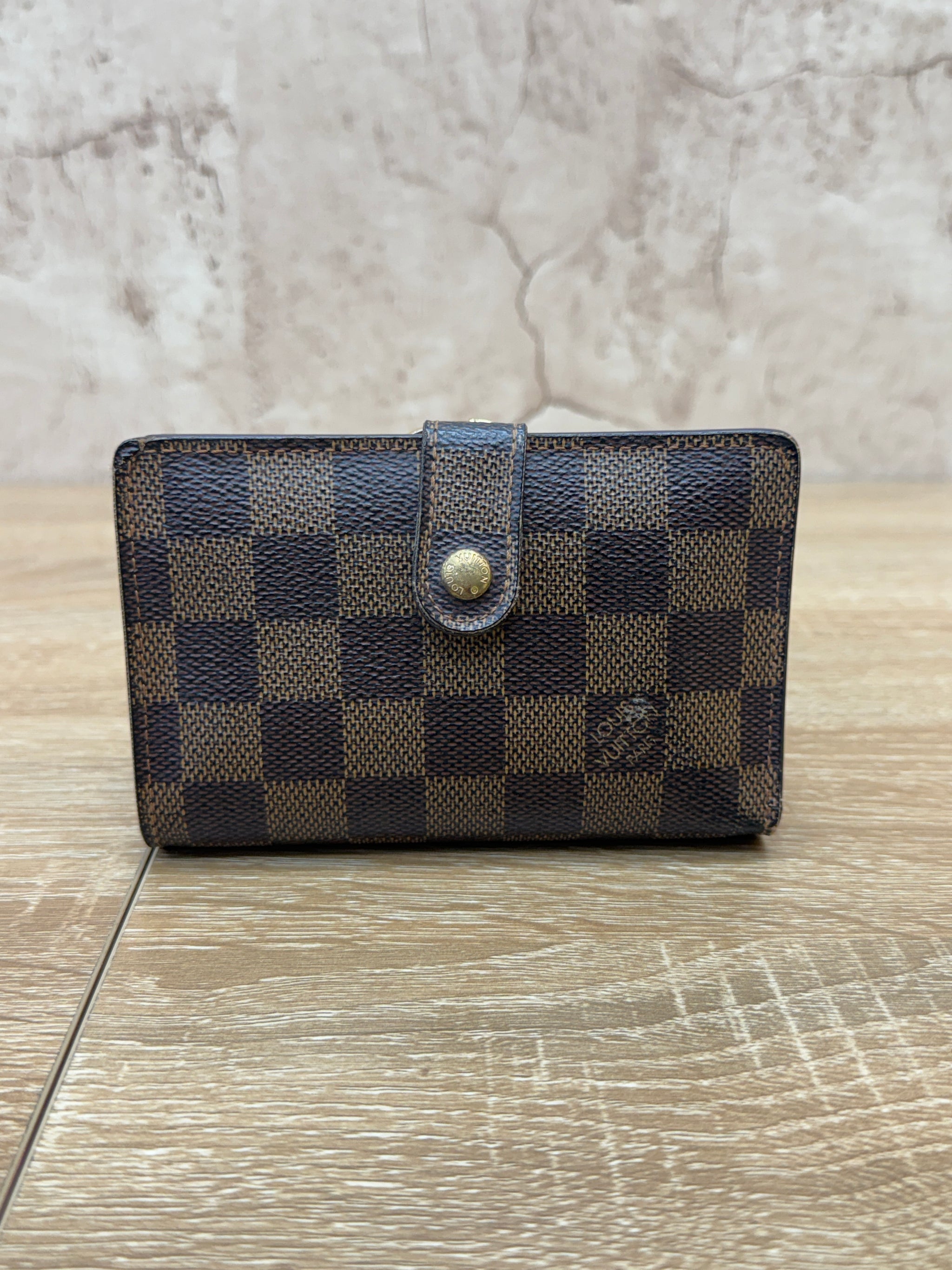 Louis Vuitton Damier Ebene French Wallet