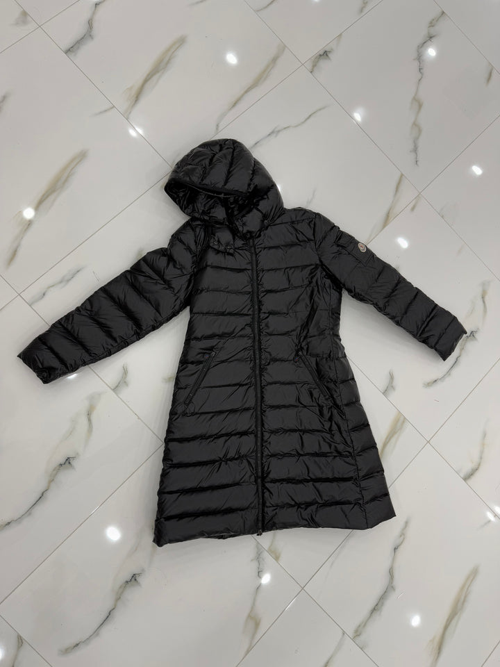 Moncler Black Long Down Puffer Coat size 5