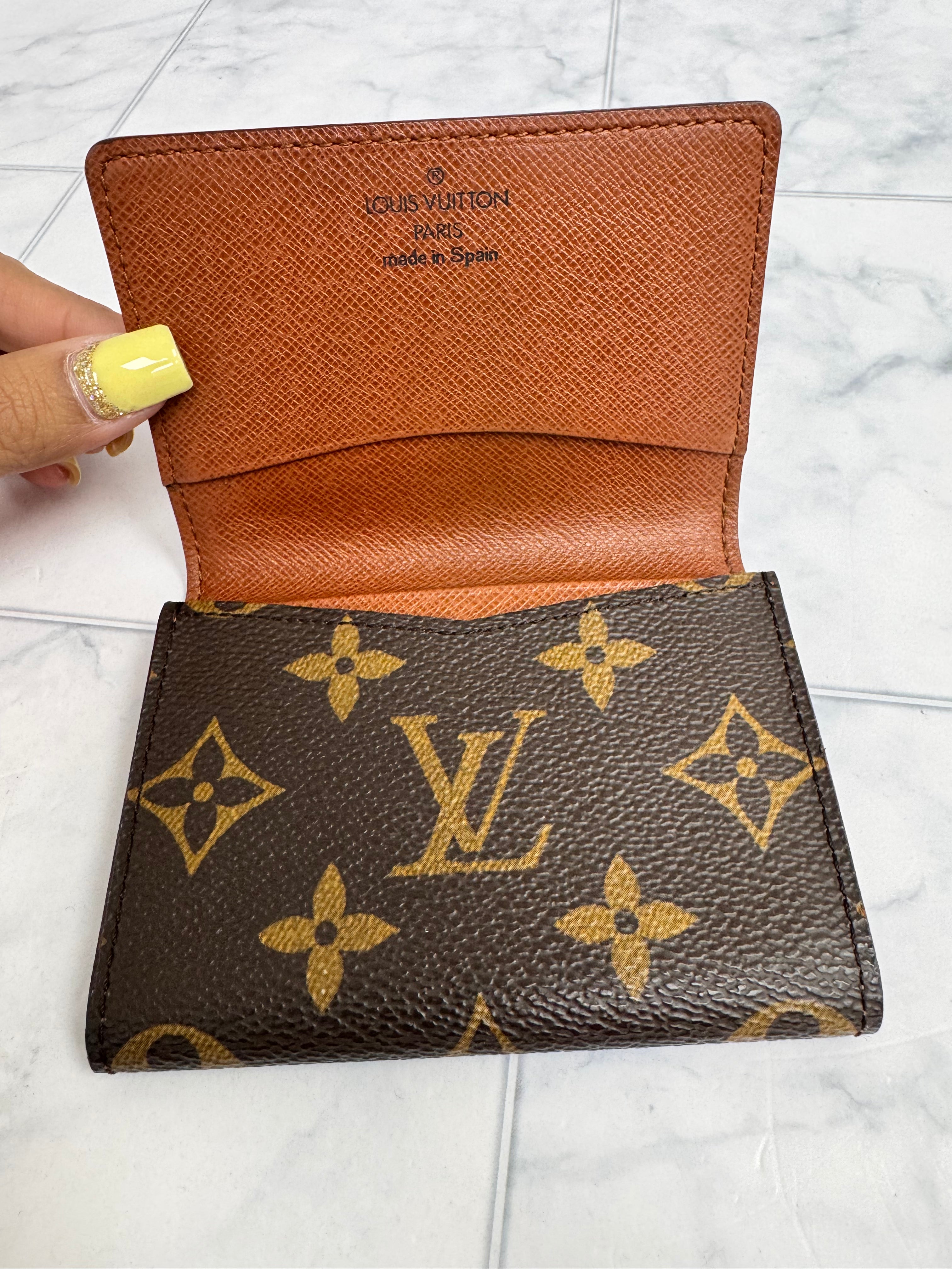 Louis Vuitton Monogram Envelope Card Holder