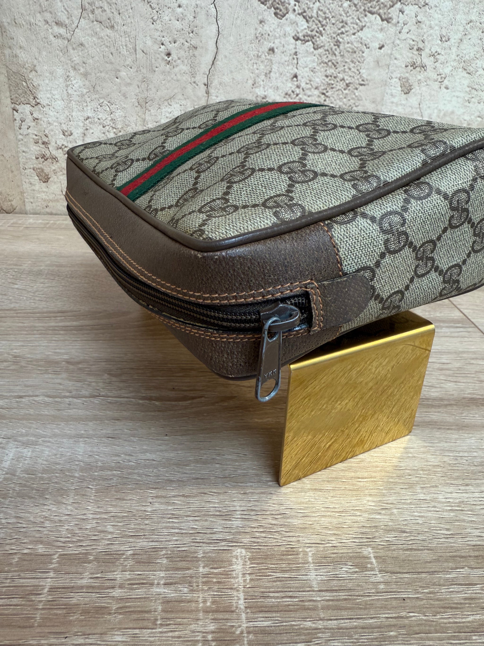 Gucci Coated Canvas Toiletries Pouch