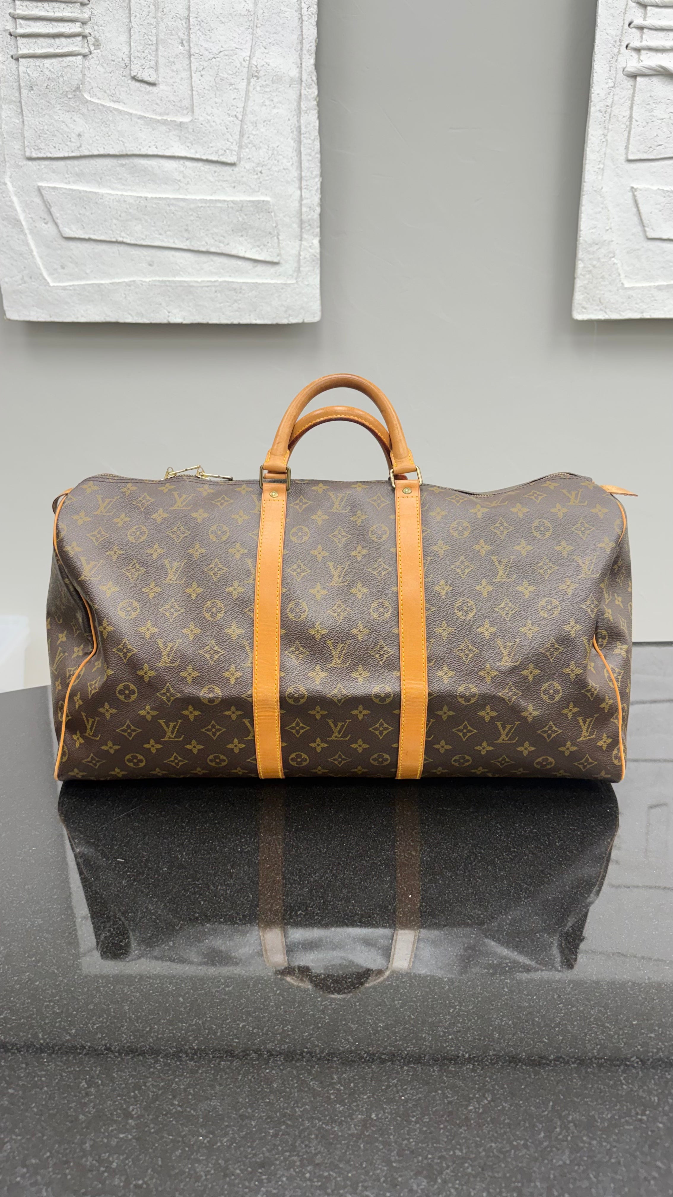 Louis Vuitton Monogram Keepall 55