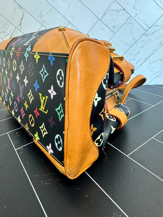 Louis Vuitton Black Multicolore Claudia Bag